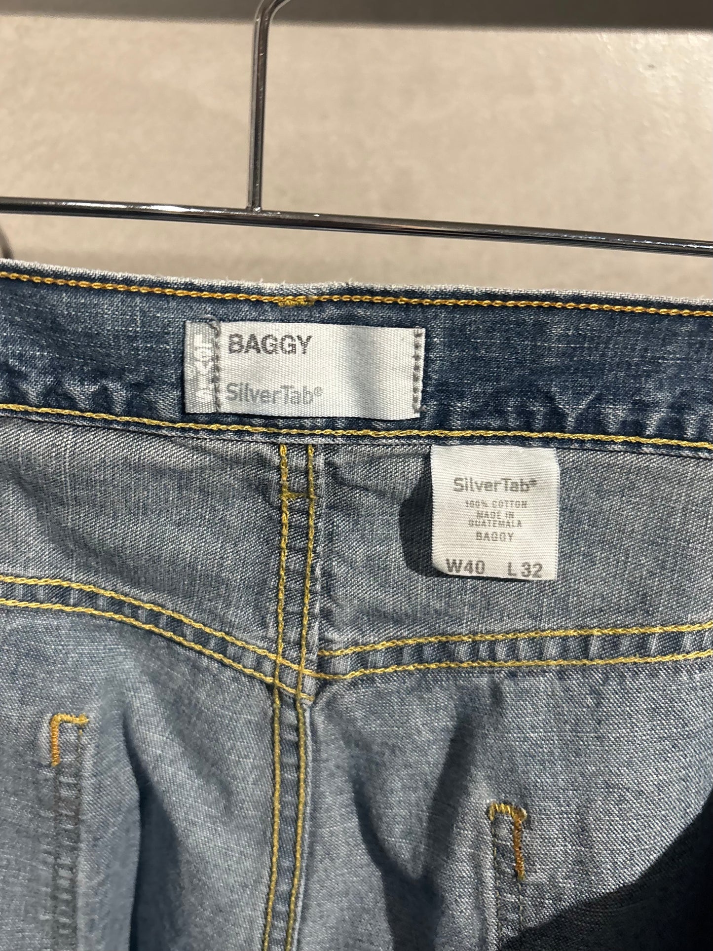 00's Levi's silverTab denim pants "Baggy"