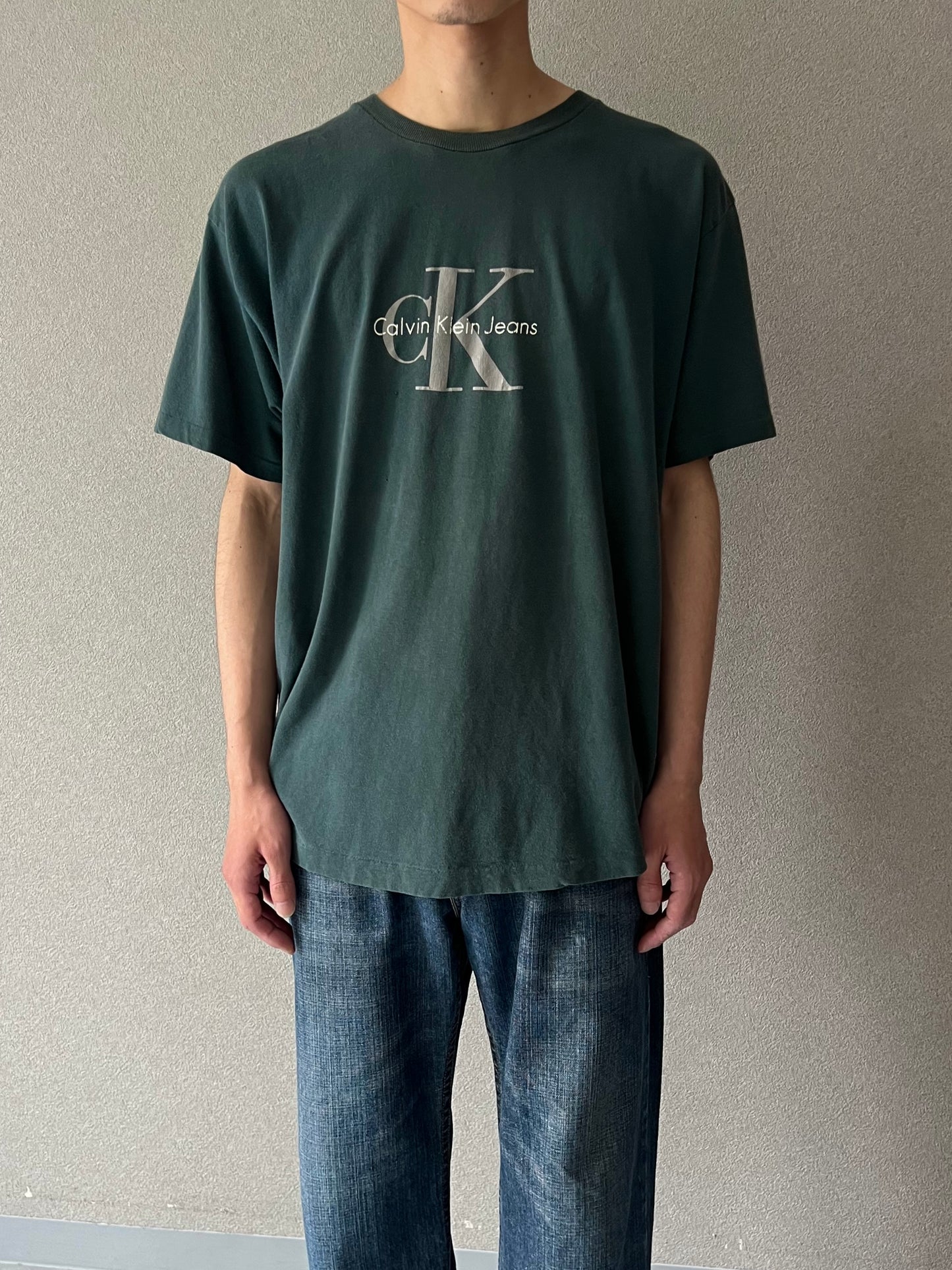 90's Calvin Klein printed t-shirt “Made in USA”