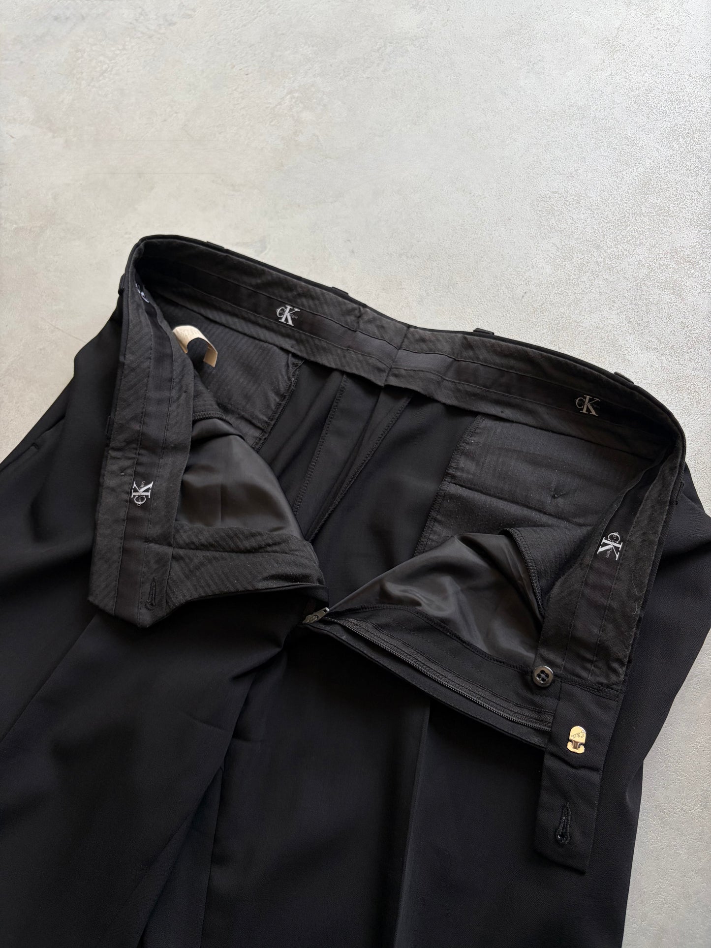 90's Calvin Klein wool slacks “Made in CANADA”