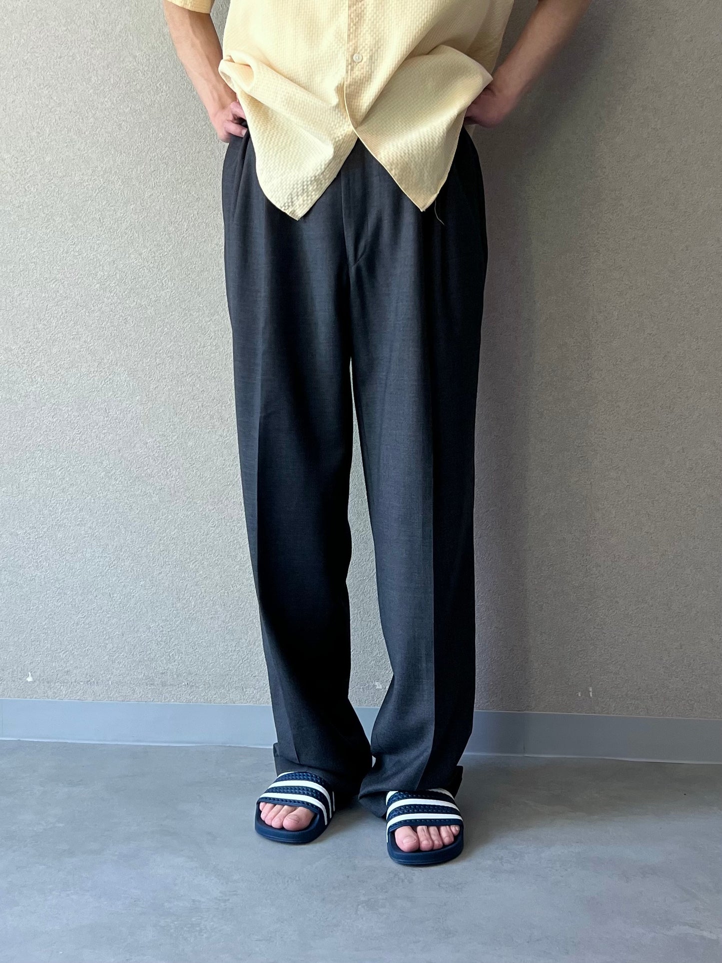 90's LAUREN RALPH LAUREN wool × cashmere slacks “Made in CANADA”