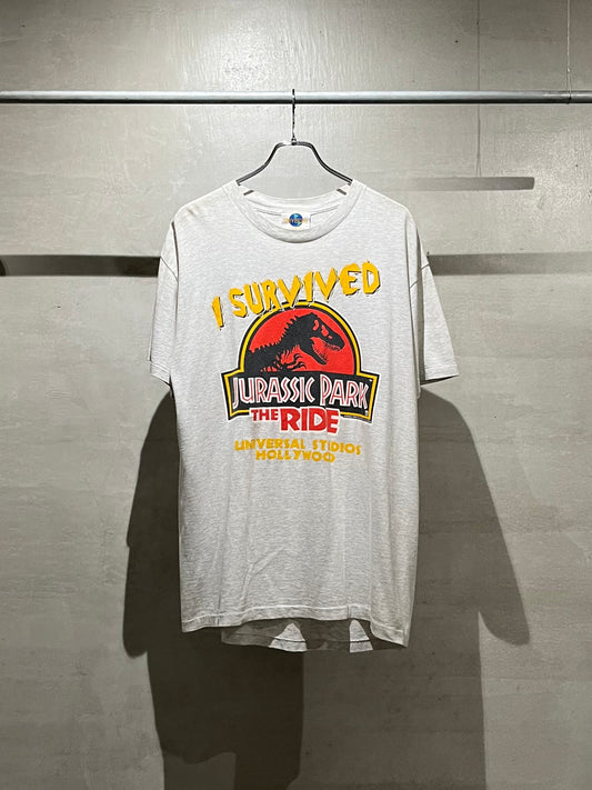 90's JURASSIC PARK printed t-shirt "Made in USA"