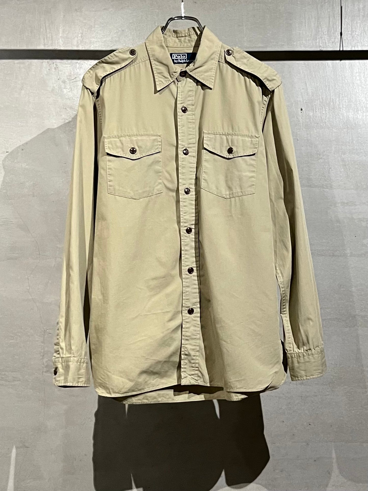 90's Polo Ralph Lauren safari shirt