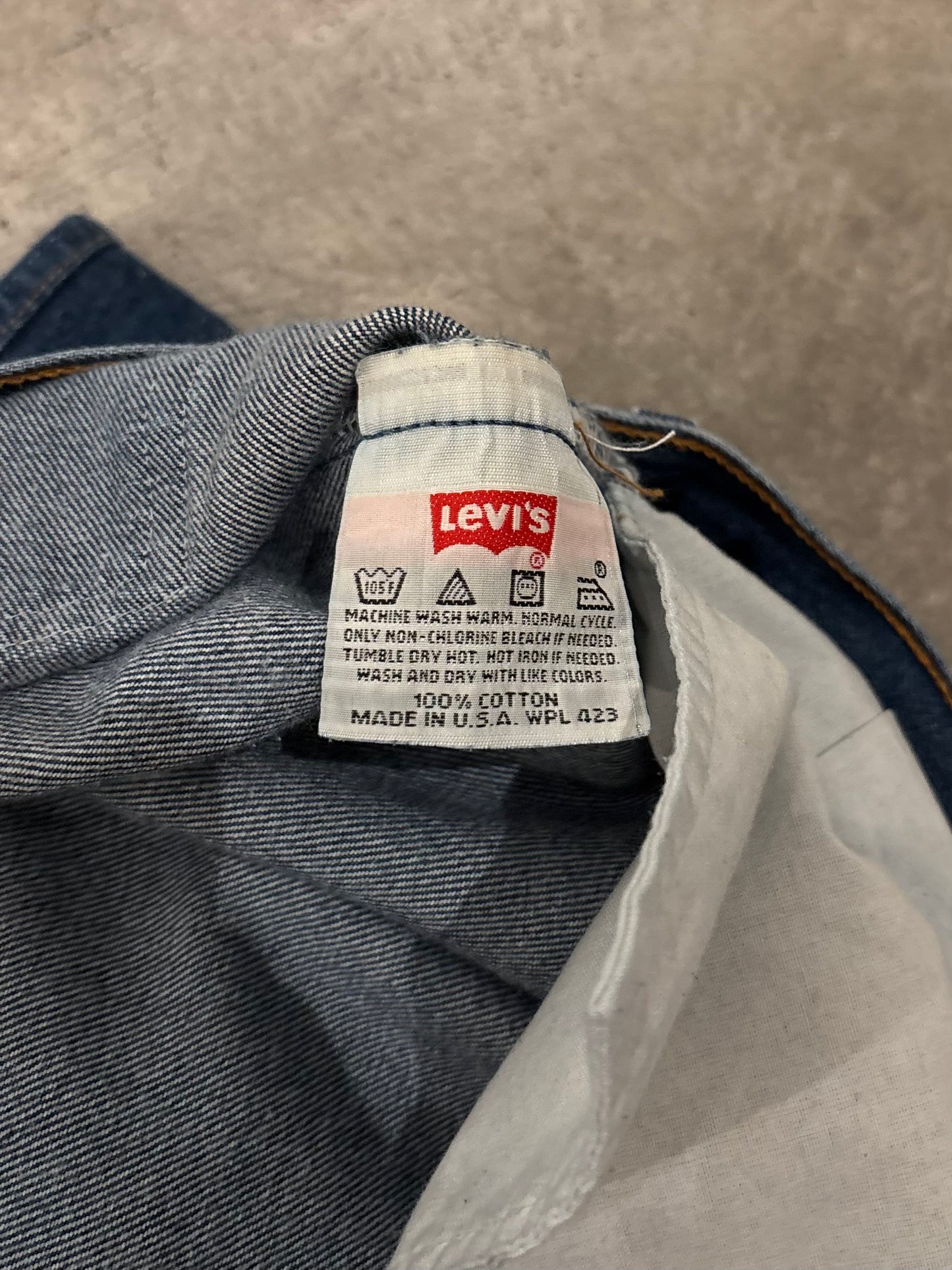 90's Levi's 501 denim pants “Made in USA”