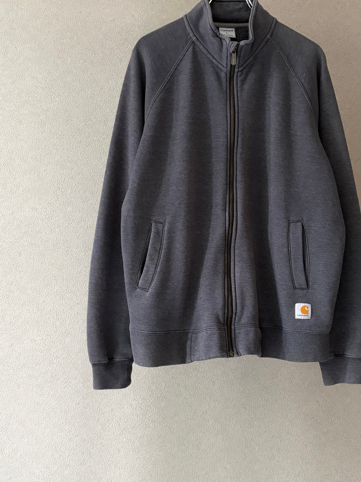 00's carhartt zip up sweater
