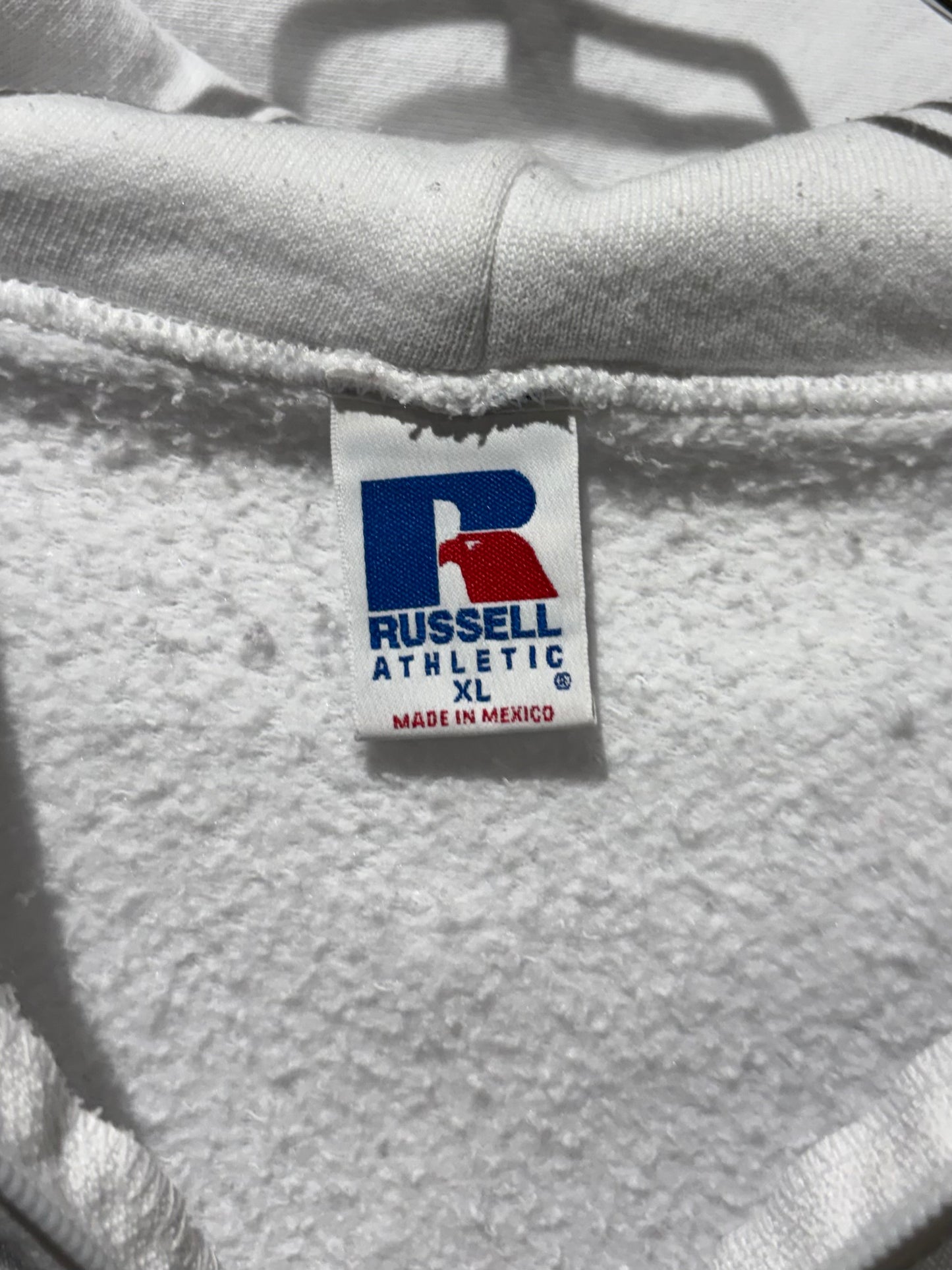 90's RUSSELL zip up sweat hoodie