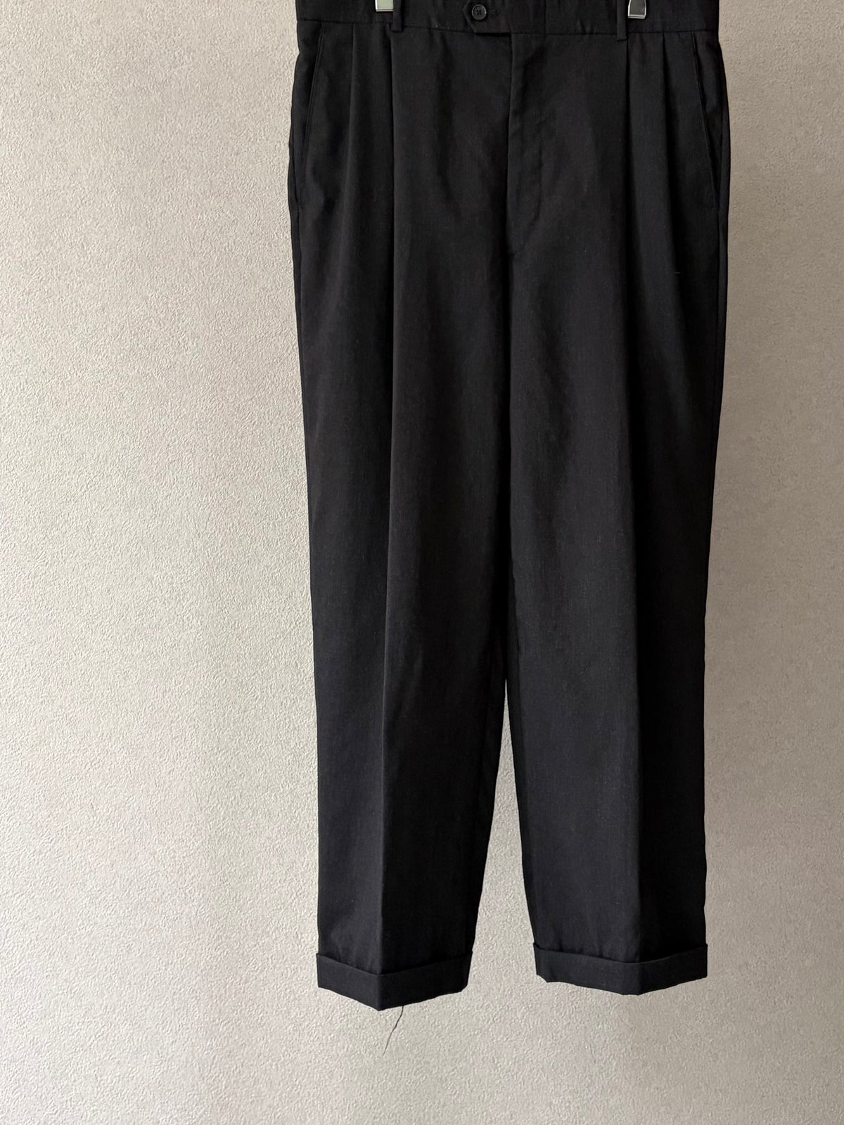 80's PIERRE BALMAIN wool slacks