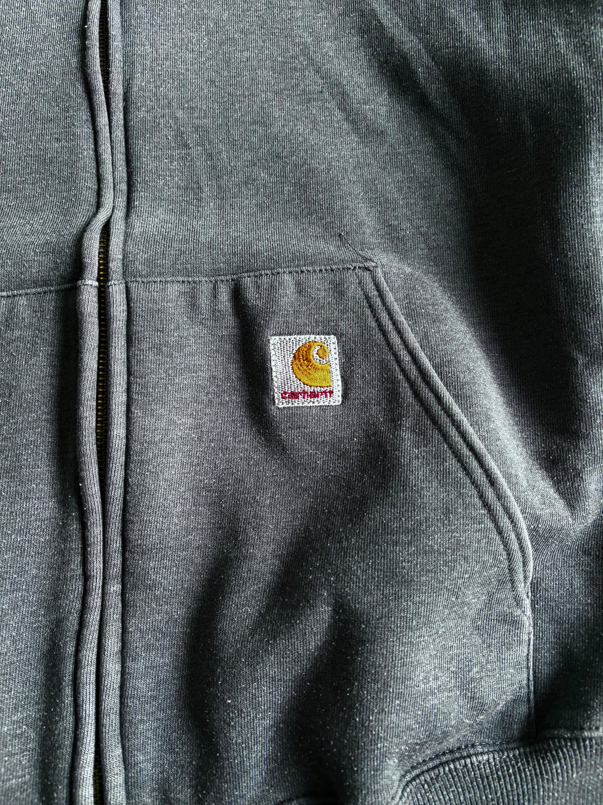 00's carhartt zip up sweat hoodie
