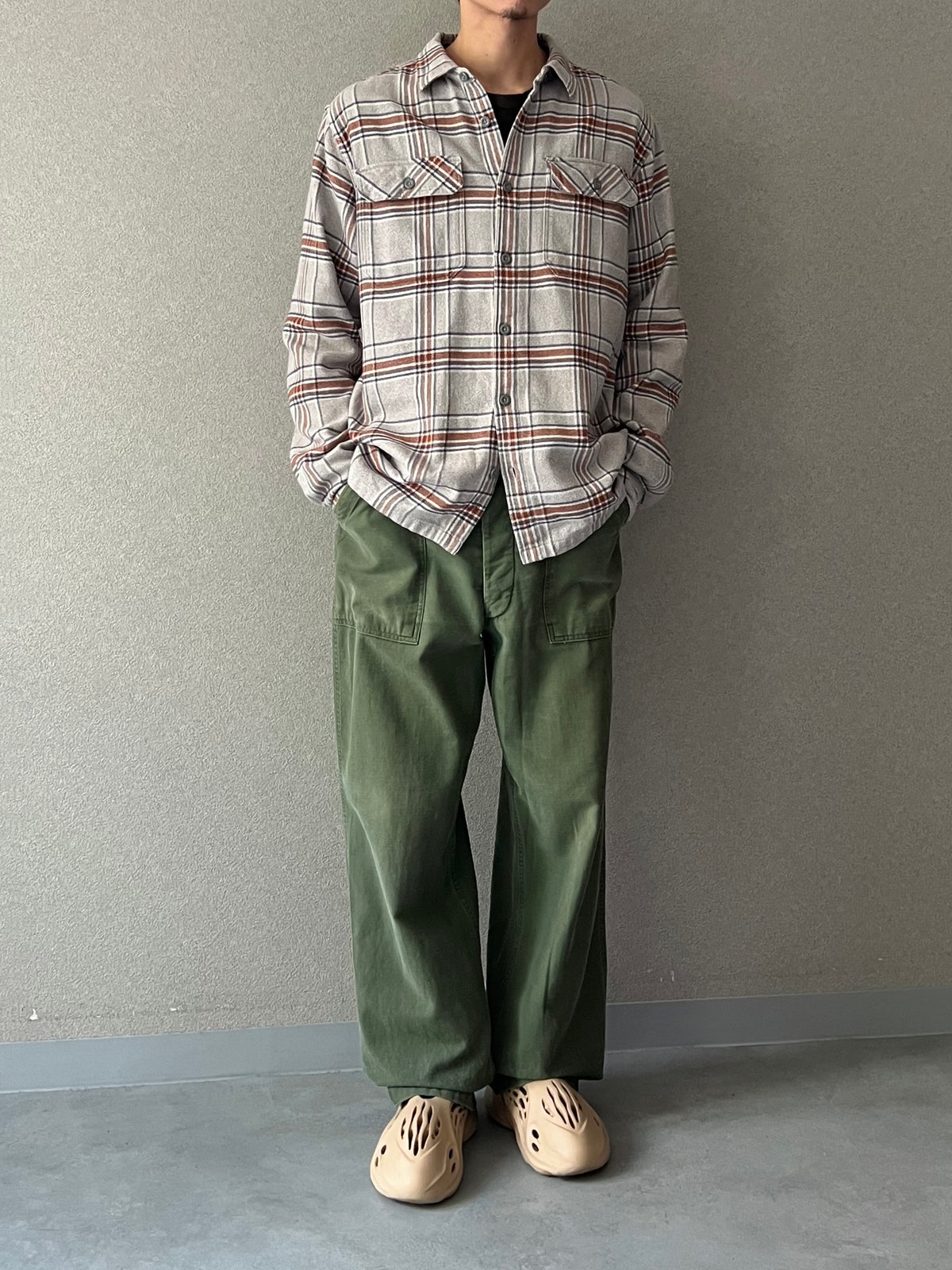 00's patagonia flannel shirt