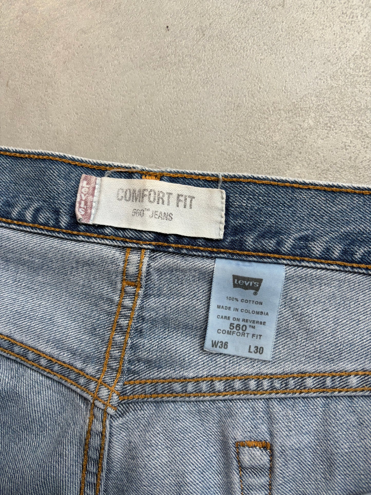 00's Levi's 560 denim pants