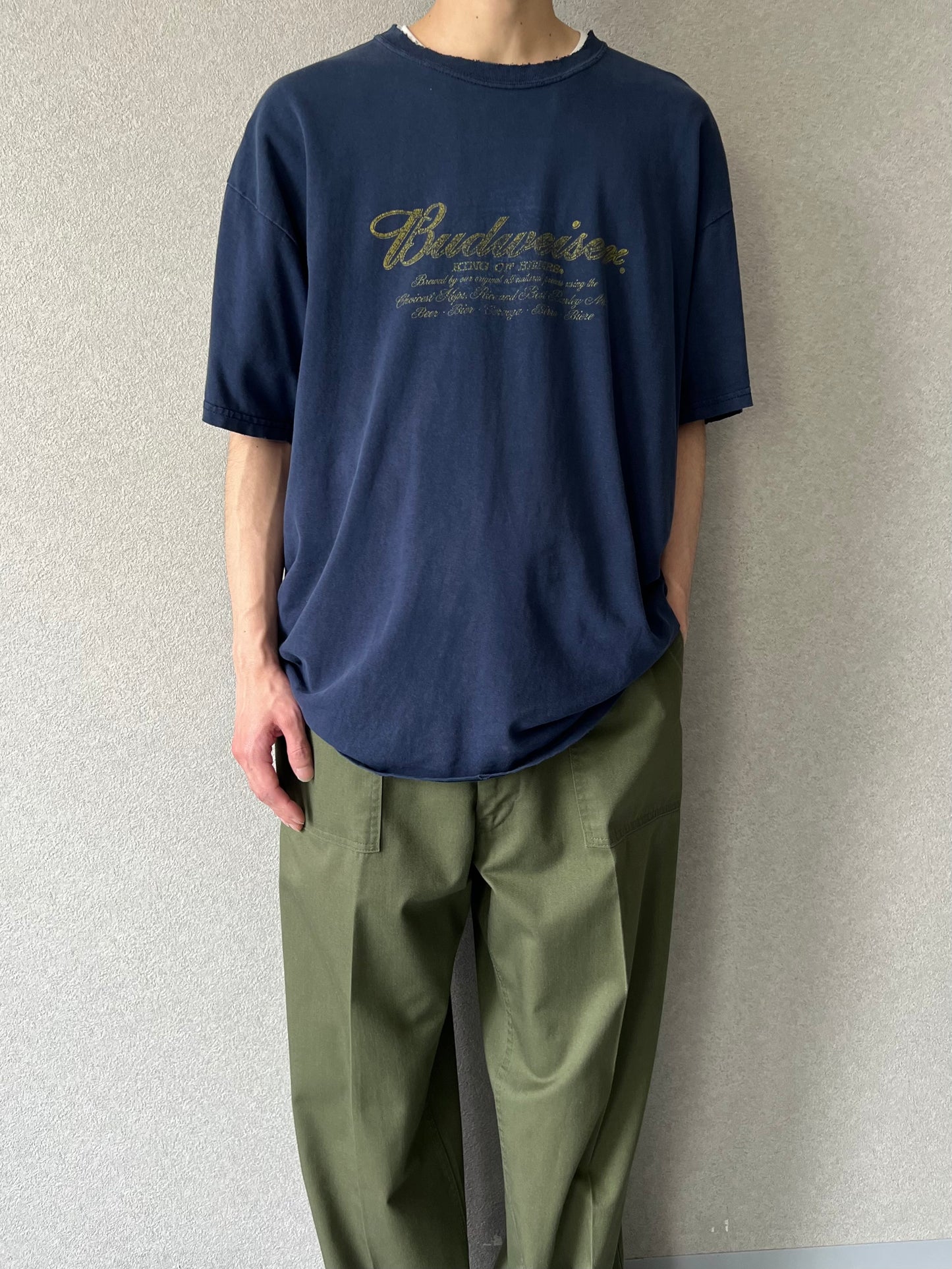 00's Budweiser printed t-shirt