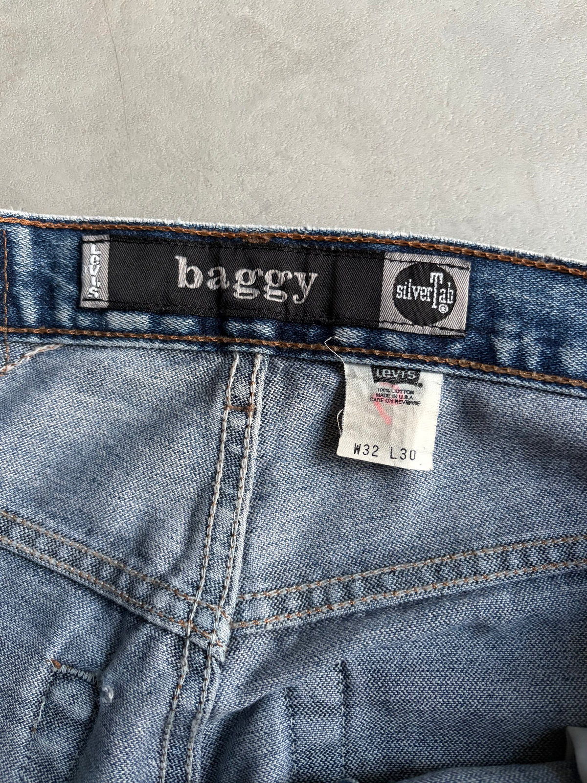 00's Levi's silverTab denim pants “Made in USA”