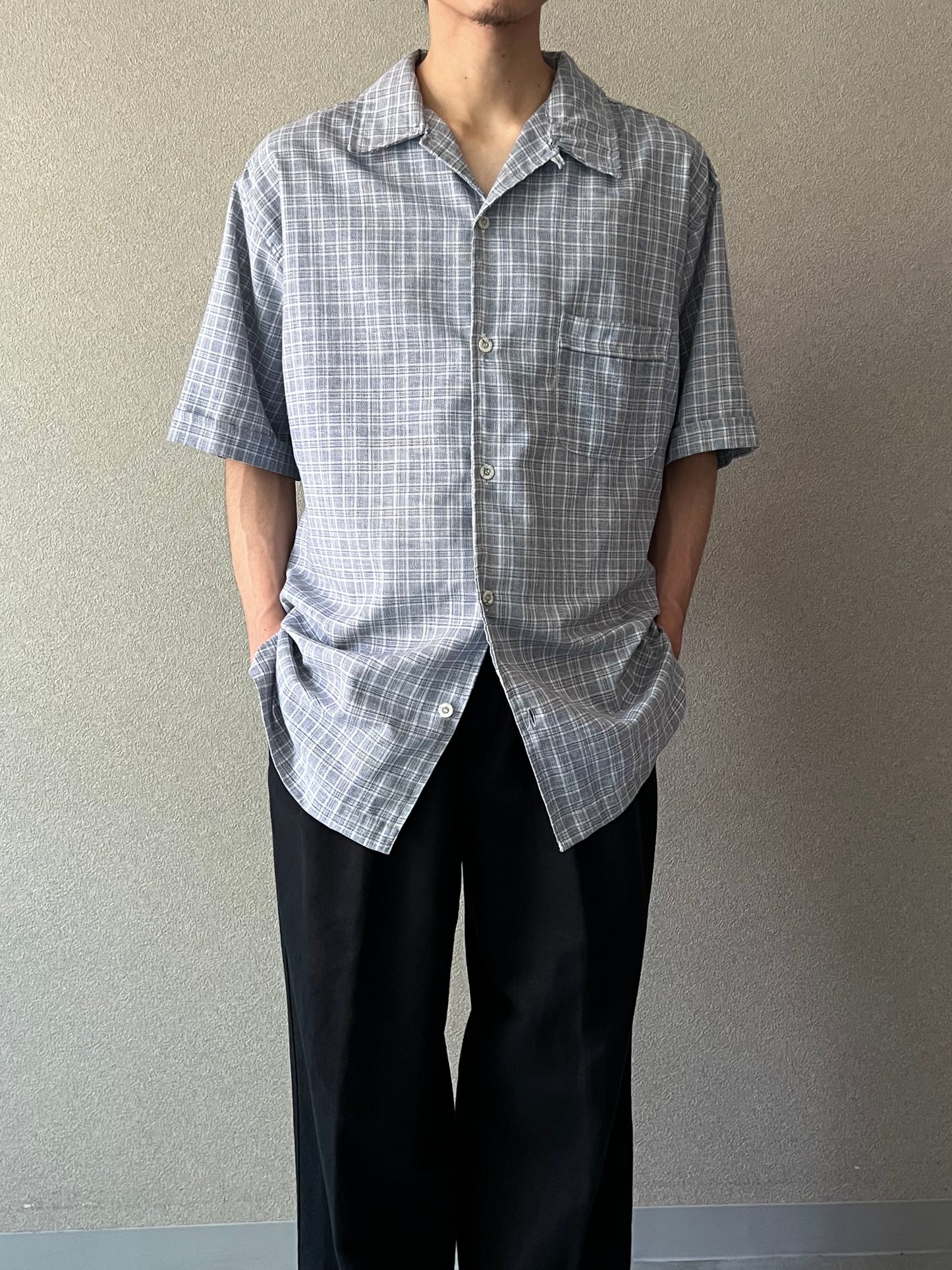 90's Anchor Blue S/S shirt
