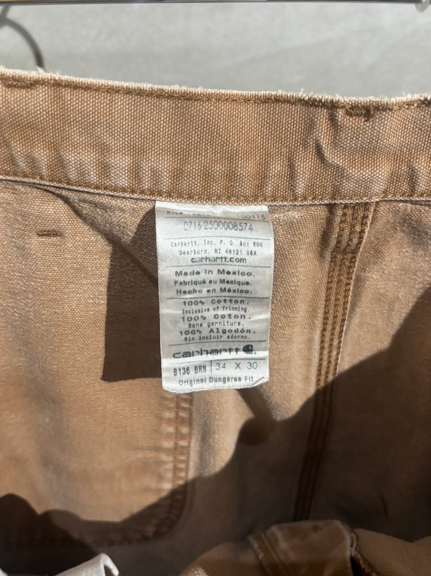 00's carhartt double knee painter pants