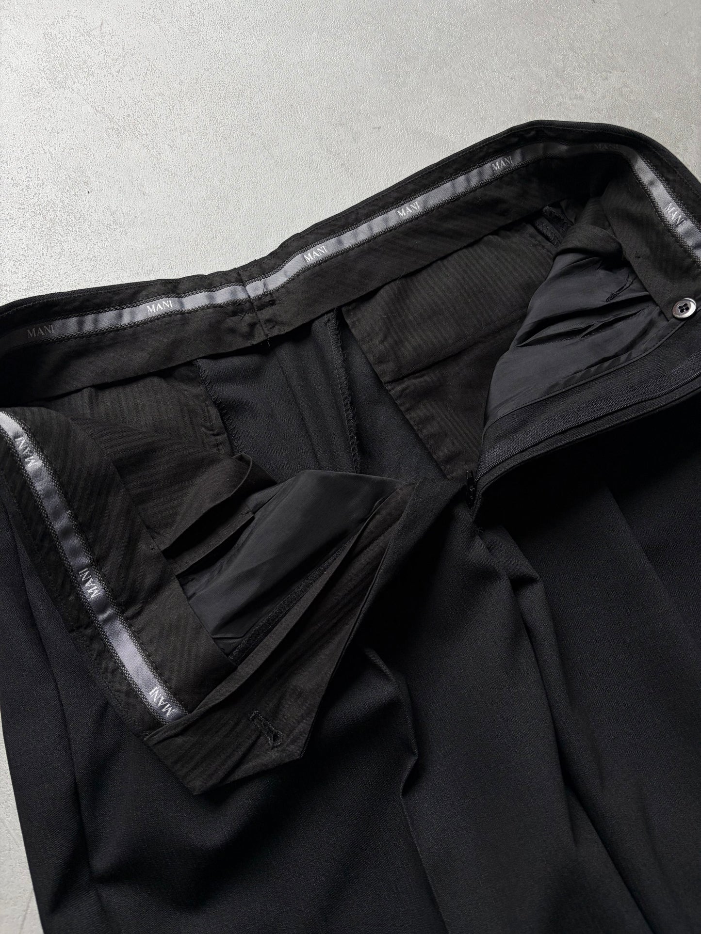 90's ARMANI wool slacks