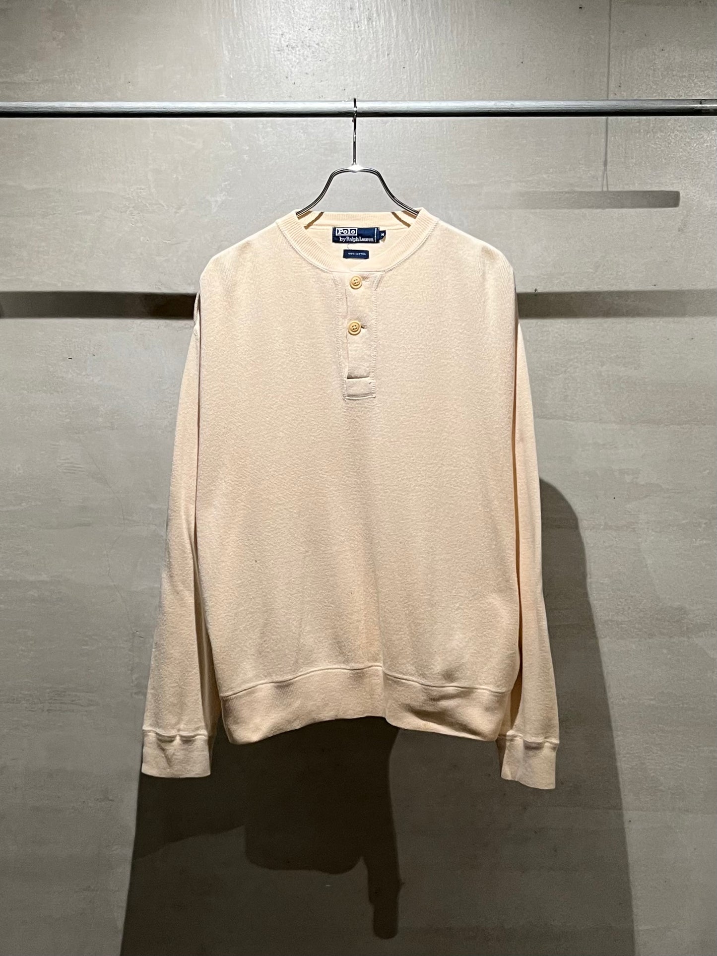 80's Polo Ralph Lauren henley neck sweater