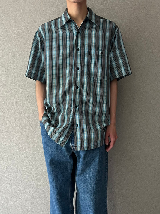 00's haggar S/S shirt