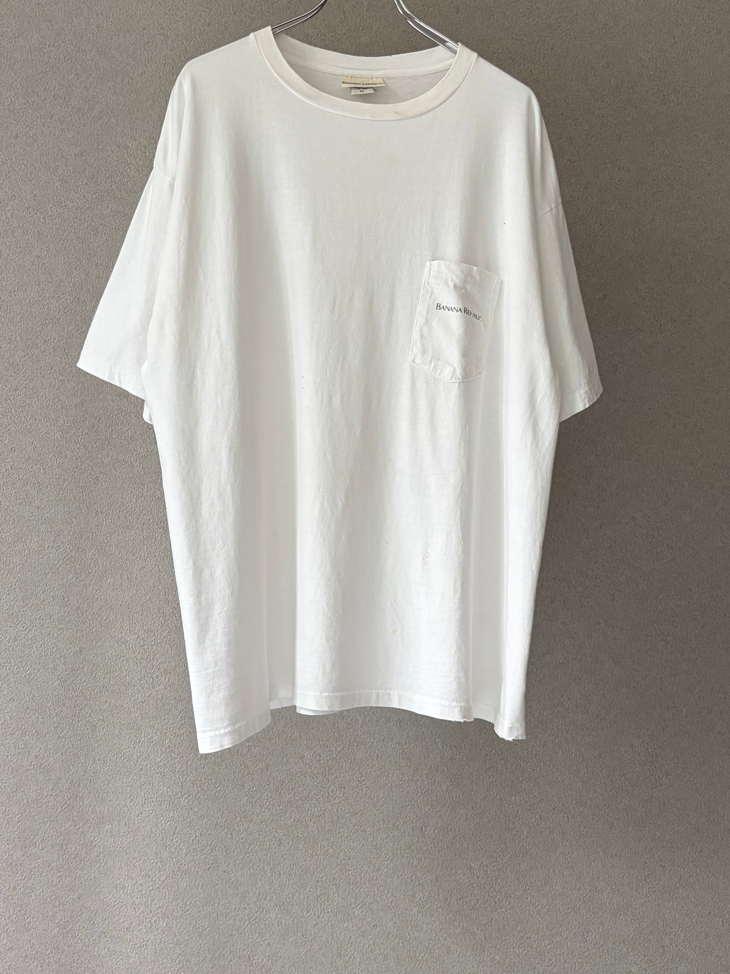 90's BANANA REPUBLIC printed t-shirt "Made in USA"