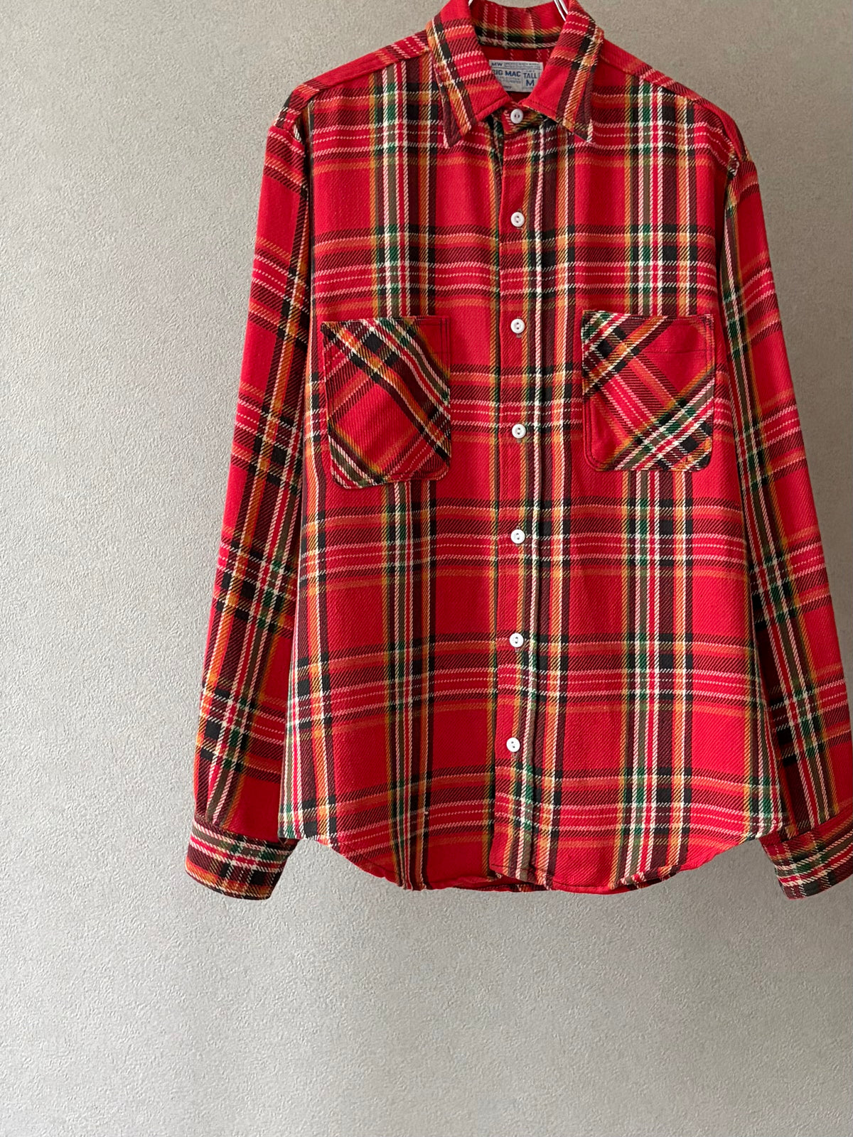 70's BIG MAC flannel shirt