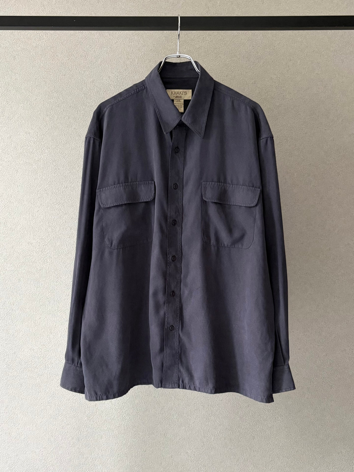00's ARROW faux suede shirt