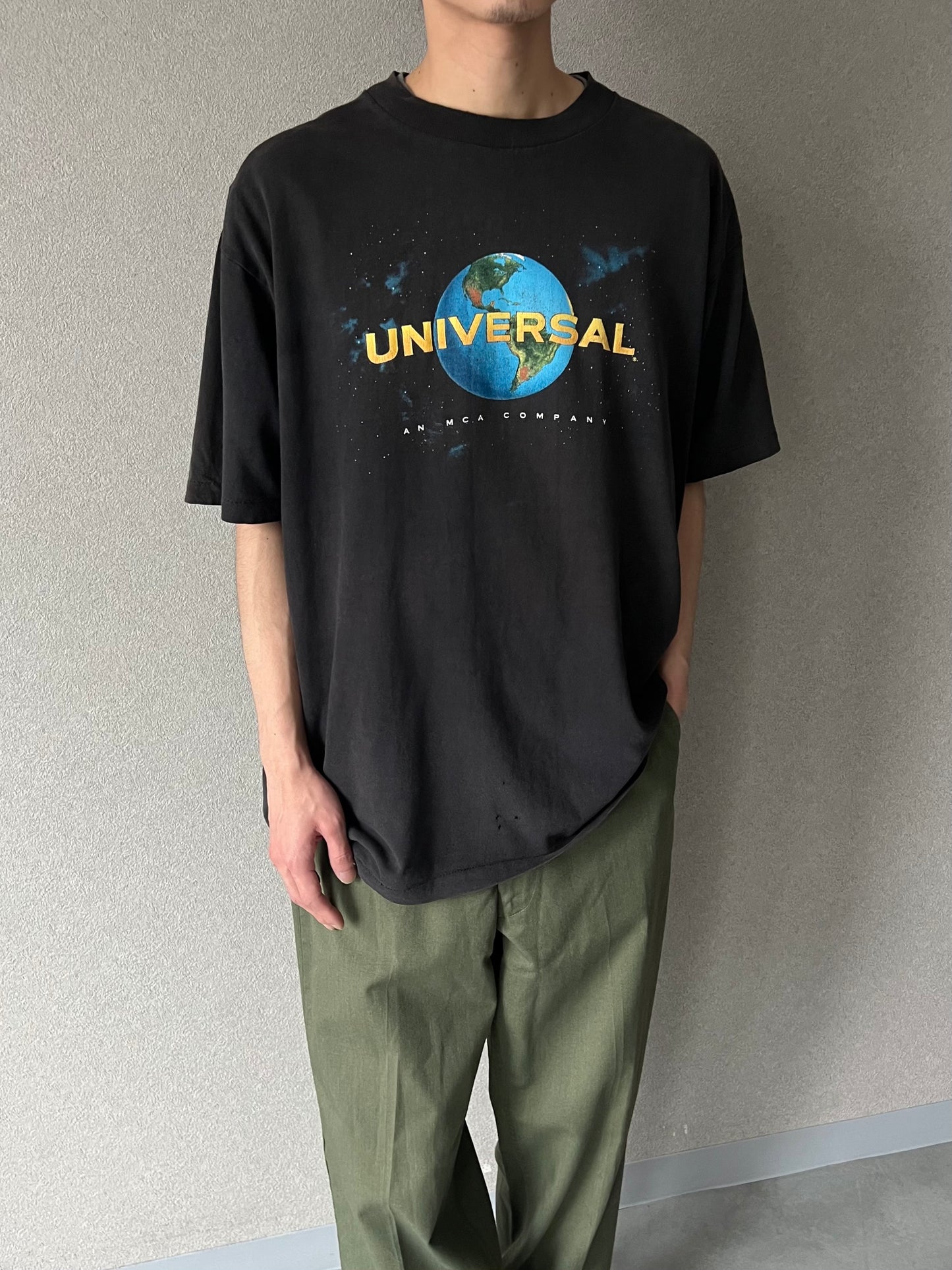 90's UNIVERSAL printed t-shirt “Made in USA”