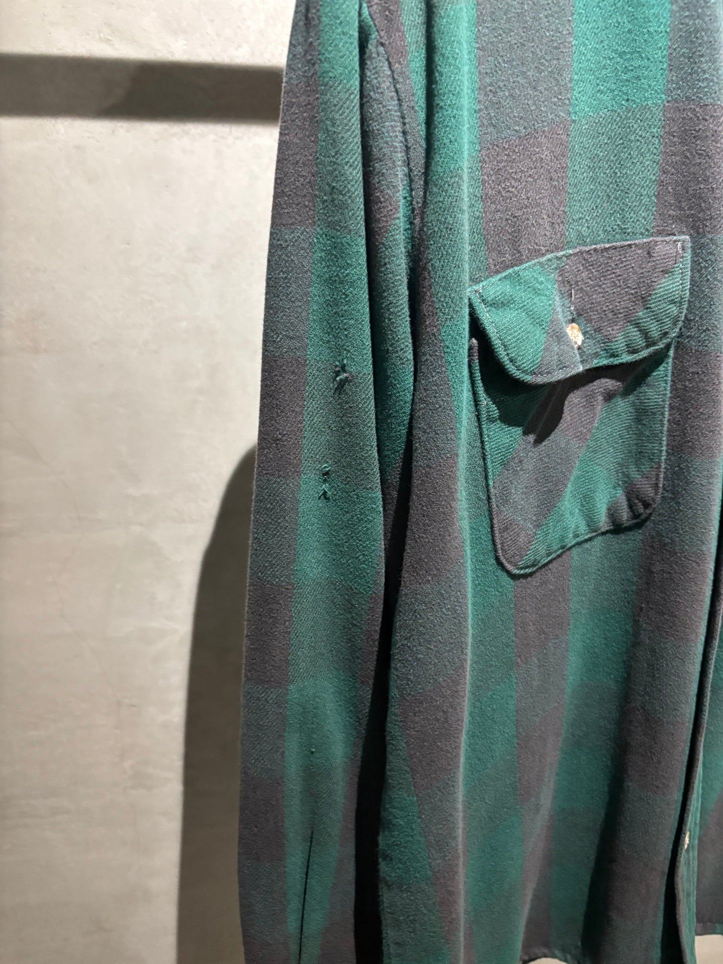 90's FIVE BROTHER flannel shirt
