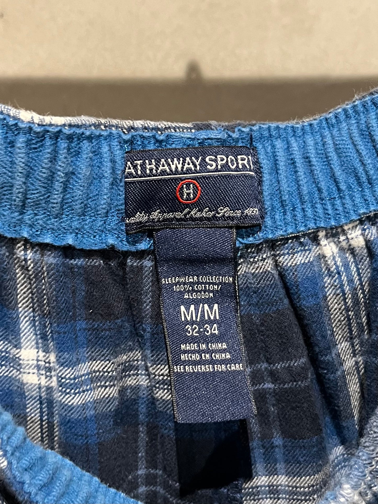 00's HATHAWAY SPORTS flannel pants