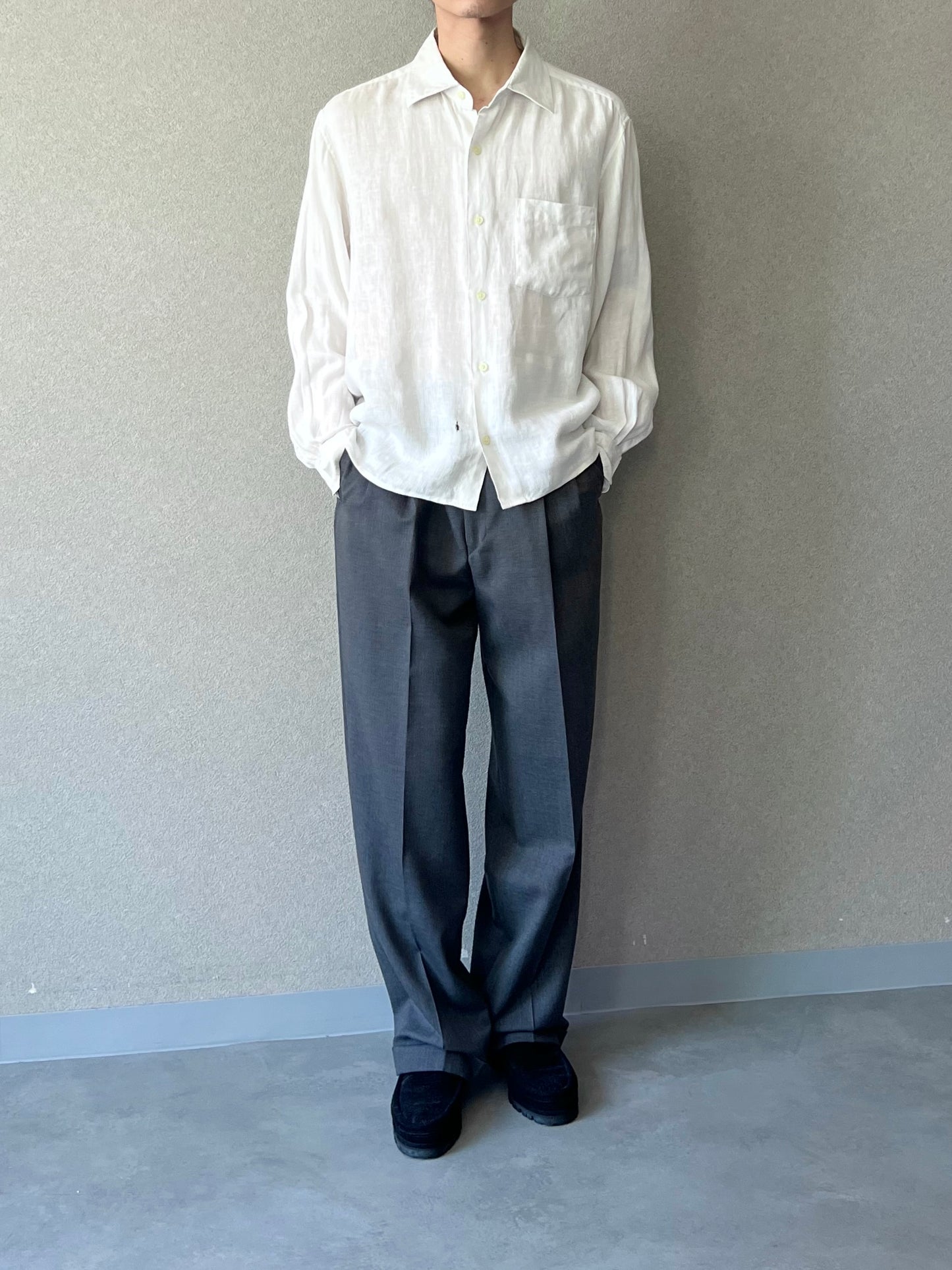 00's BANANA REPUBLIC linen shirt