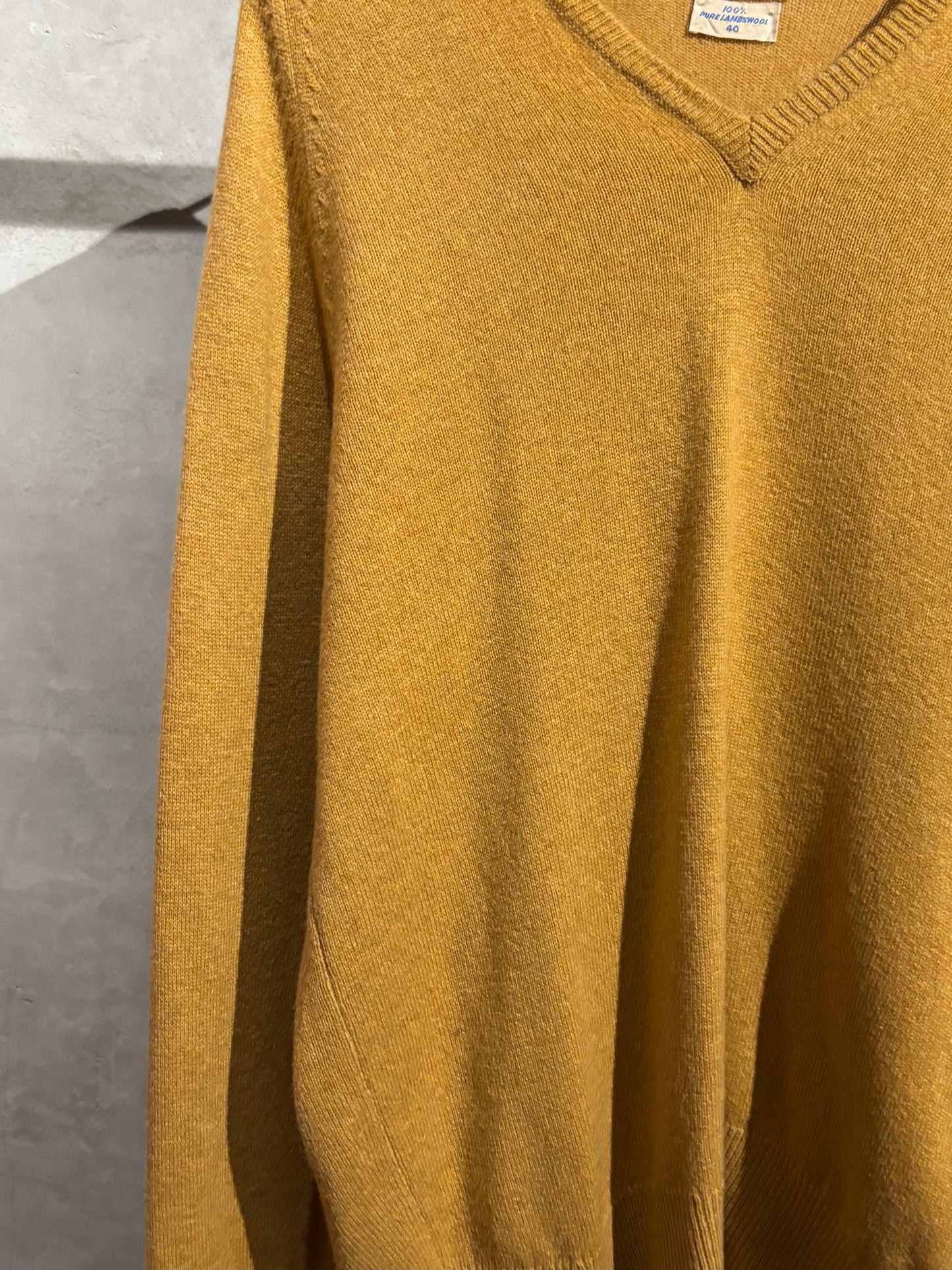 70's Alan Paine wool knit sweater “Made in ENGLAND”