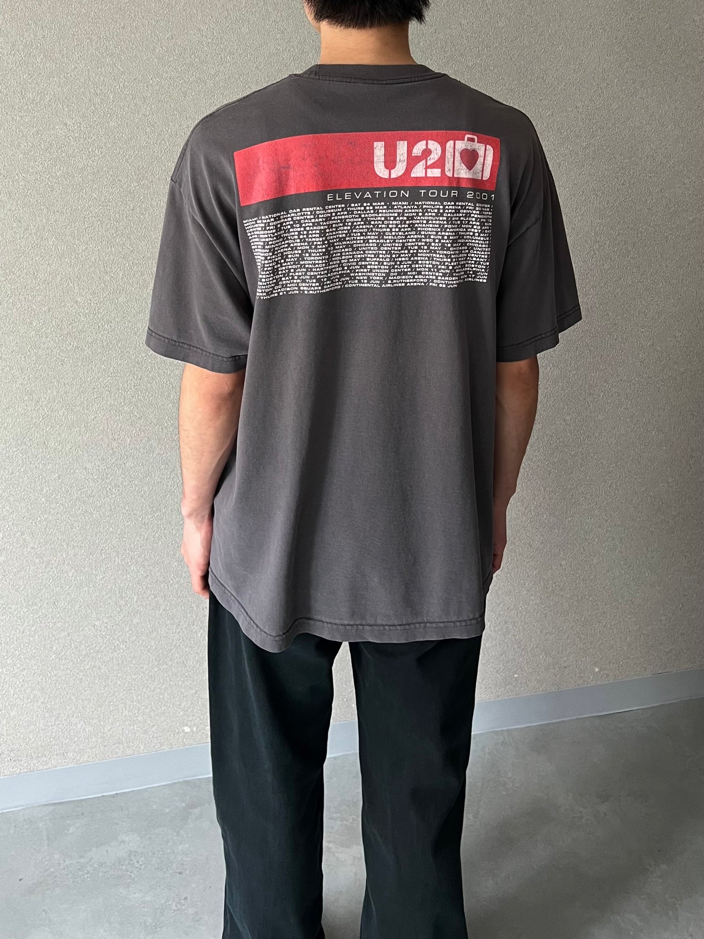 00's U2 music t-shirt "Made in USA"