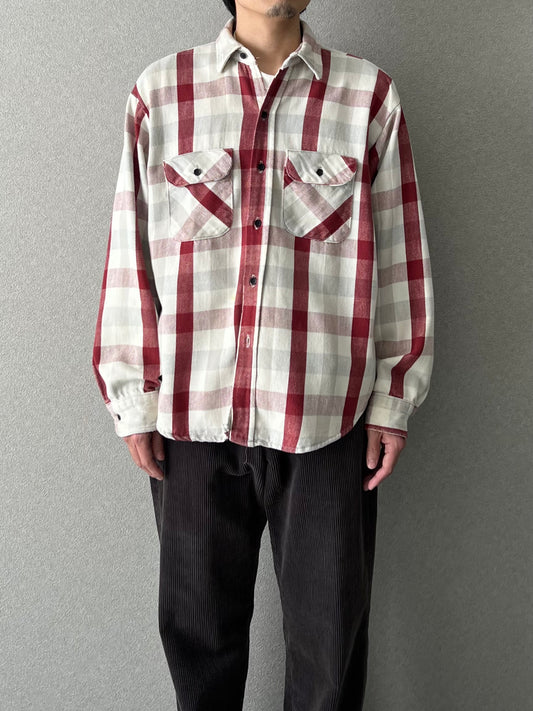 70's〜 FIVE BROTHER flannel shirt “Made in USA”