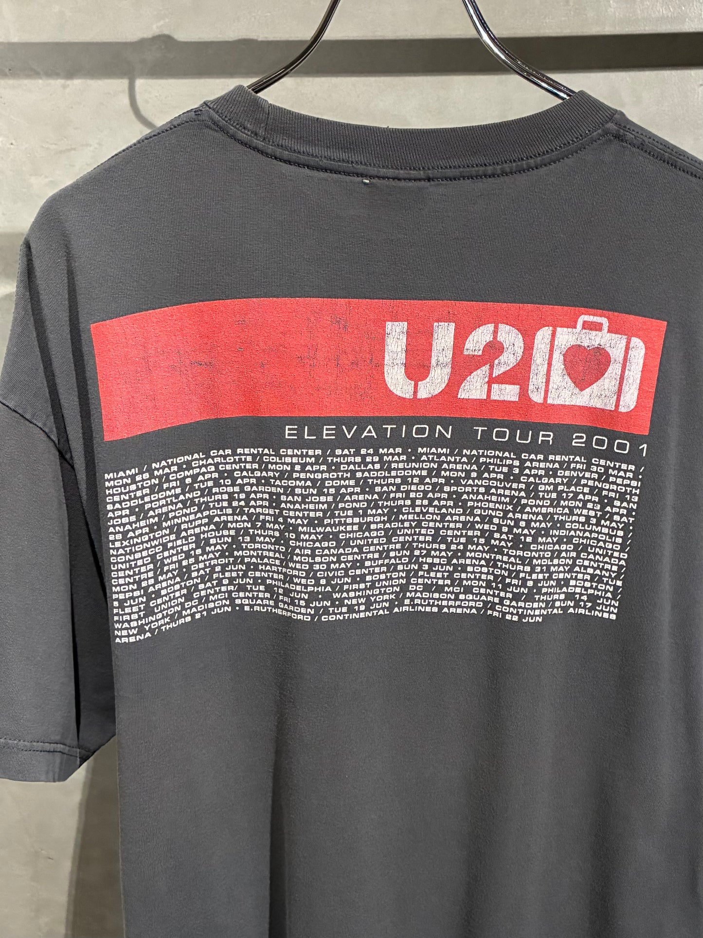 00's U2 music t-shirt "Made in USA"