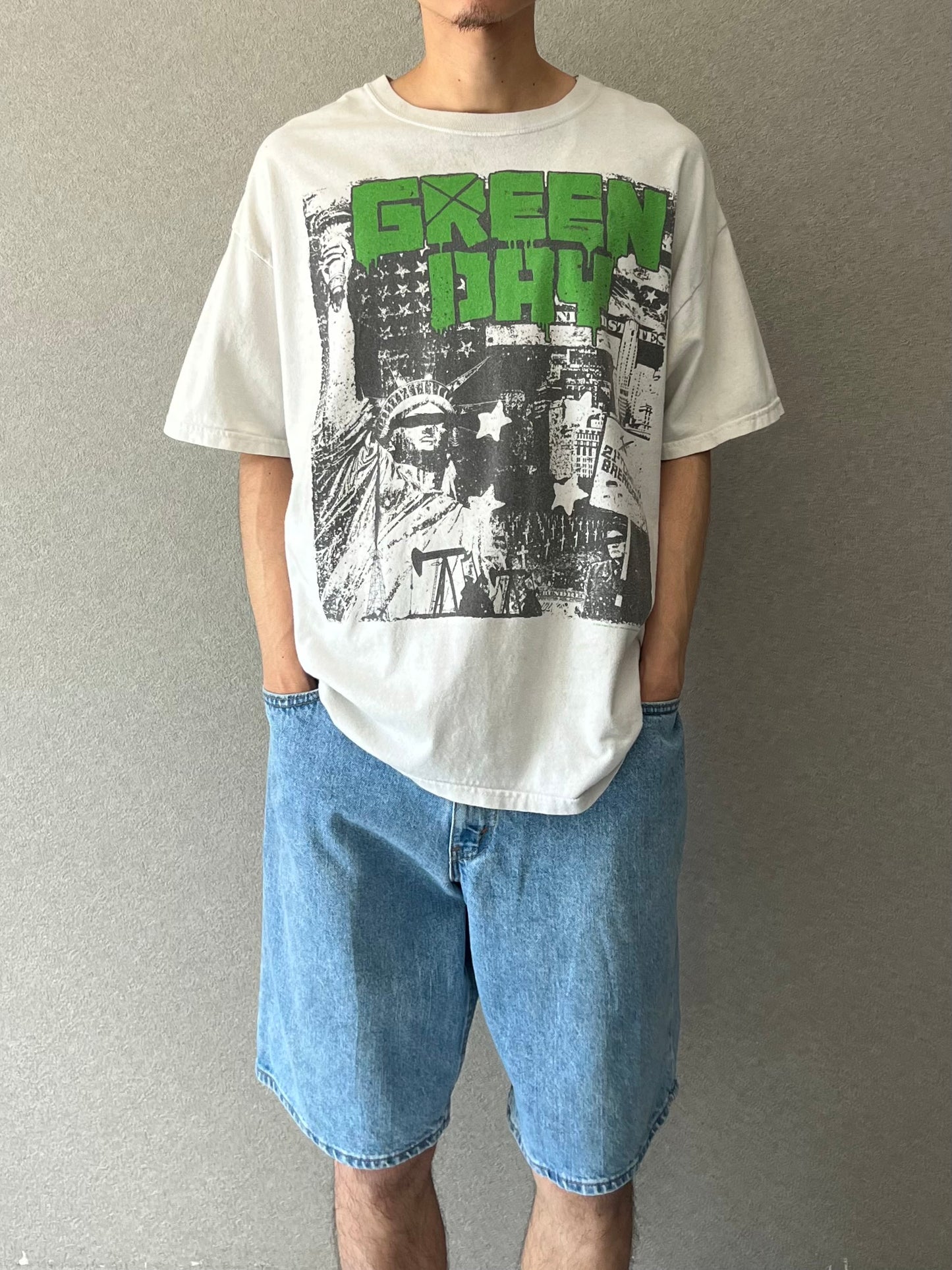 00's Green Day music t-shirt