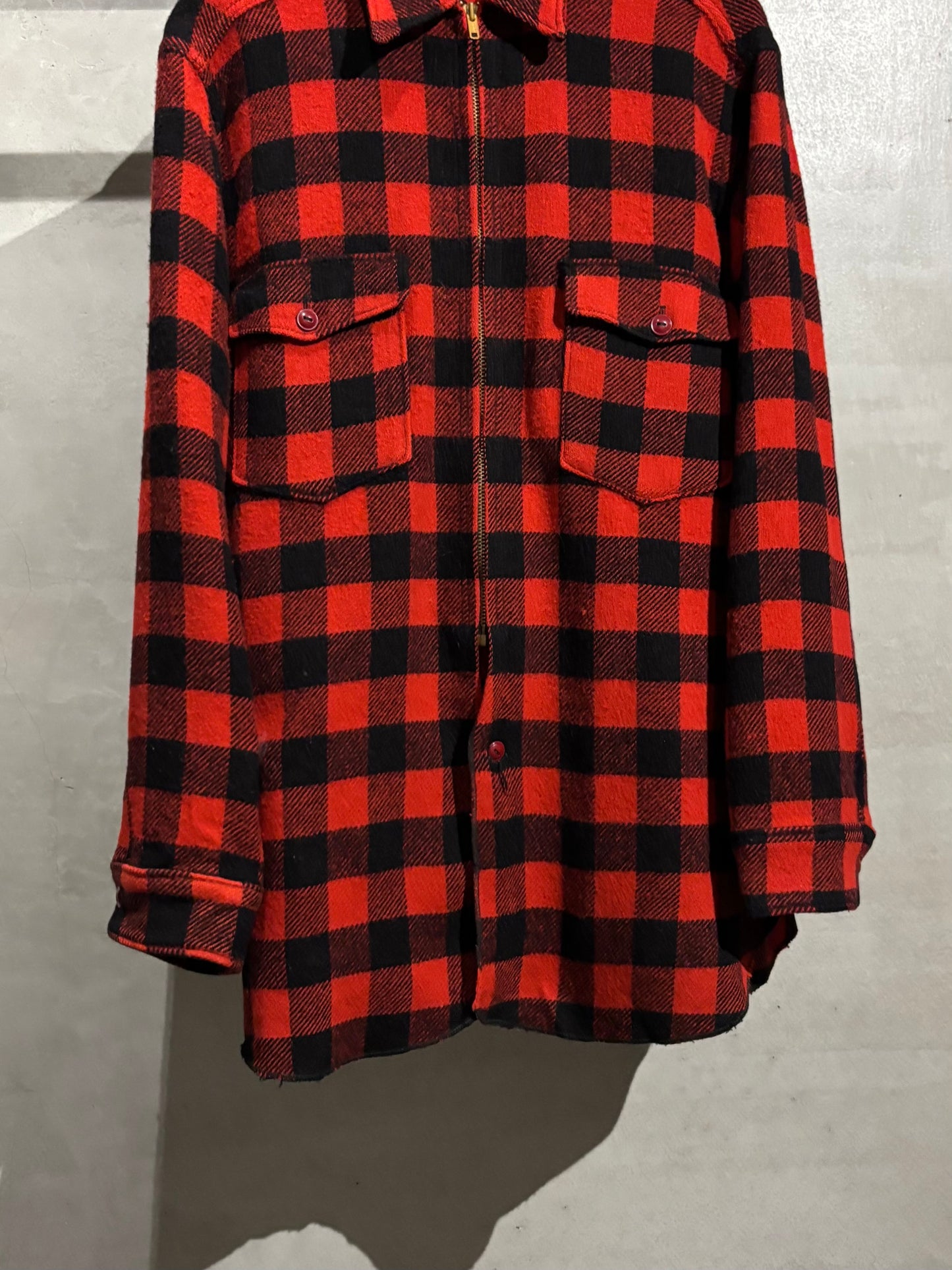 60's WOOLRICH wool shirt