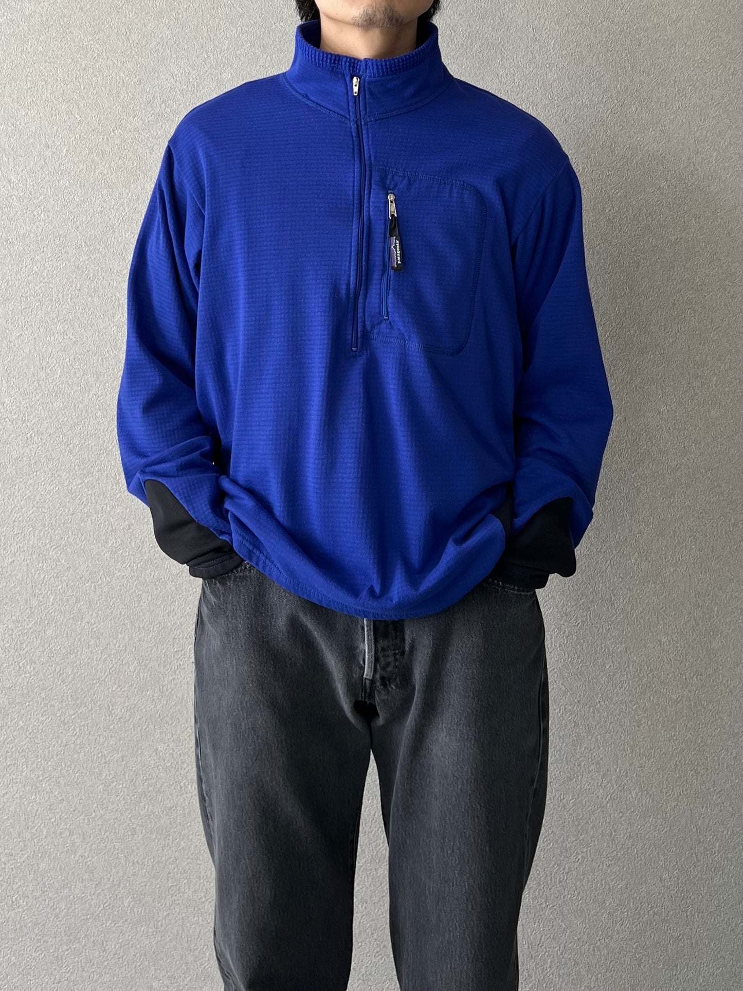 90's patagonia fleece pullover "Made in USA"