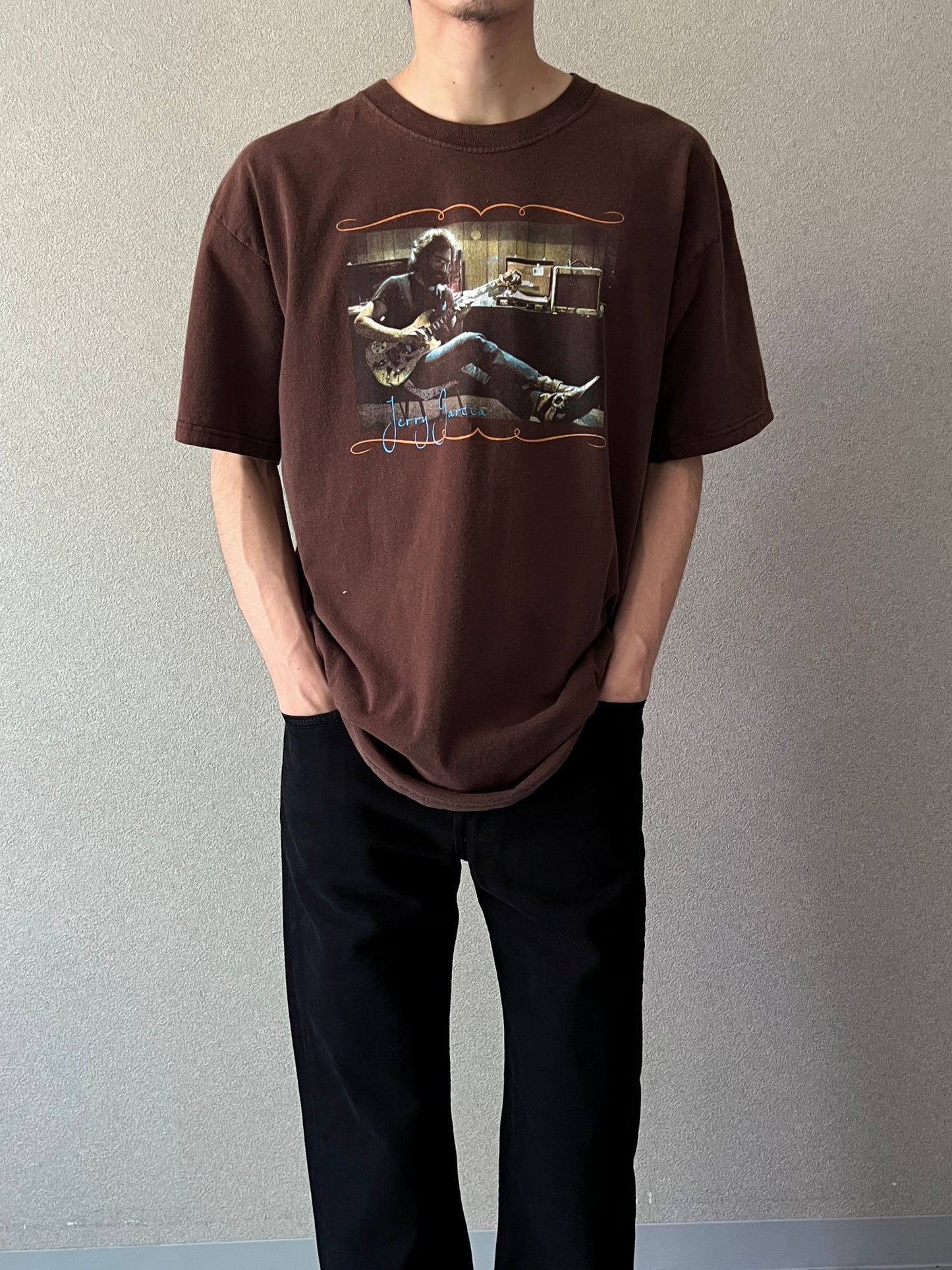 00's JERRY GARCIA x LIQUID BLUE t-shirt
