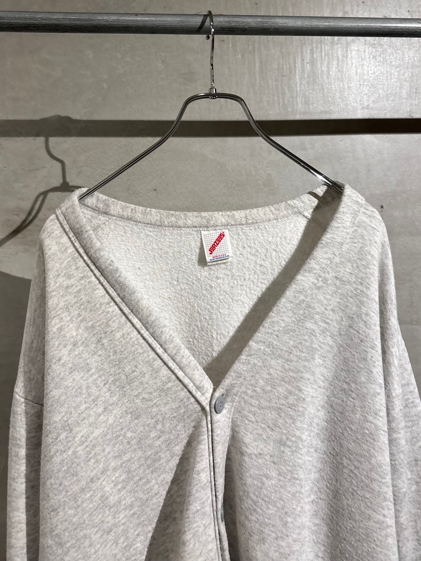 90's JERZEES sweat cardigan “Made in USA”