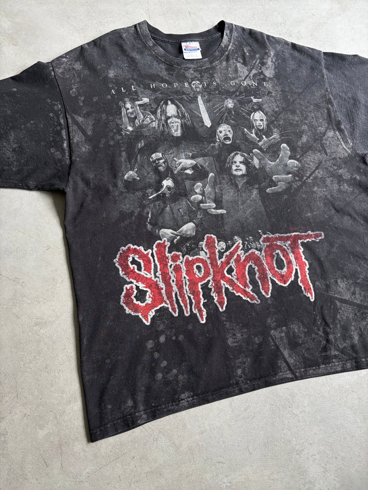 10's Slipknot allover print t-shirt