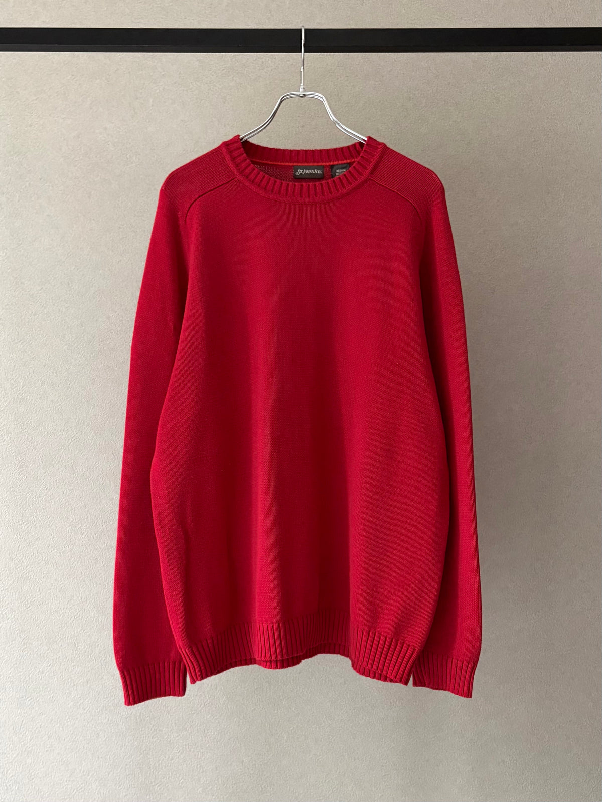 00's ST.JOHN'S BAY cotton knit sweater