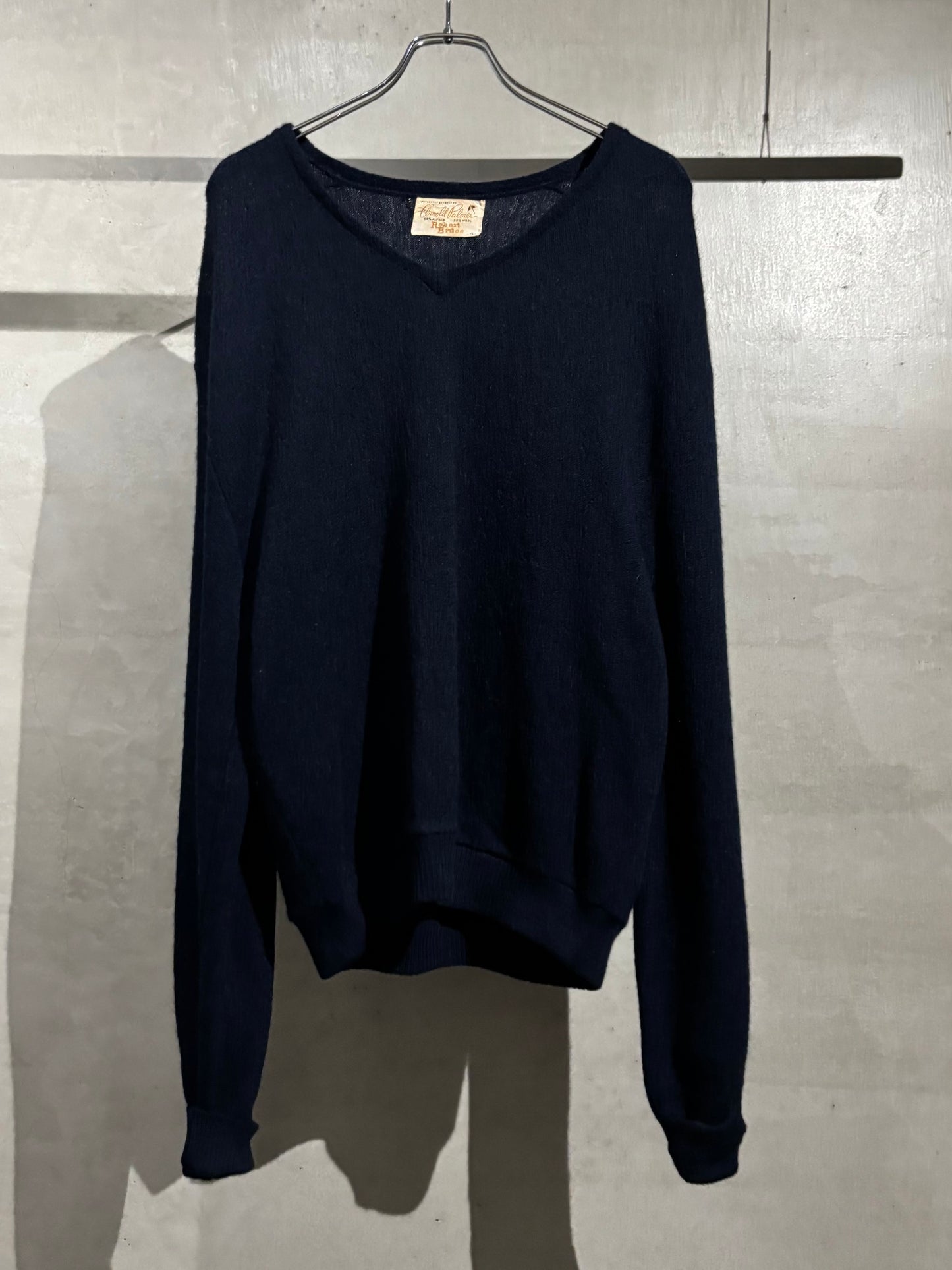 70's Arnold Palmer alpaca knit sweater