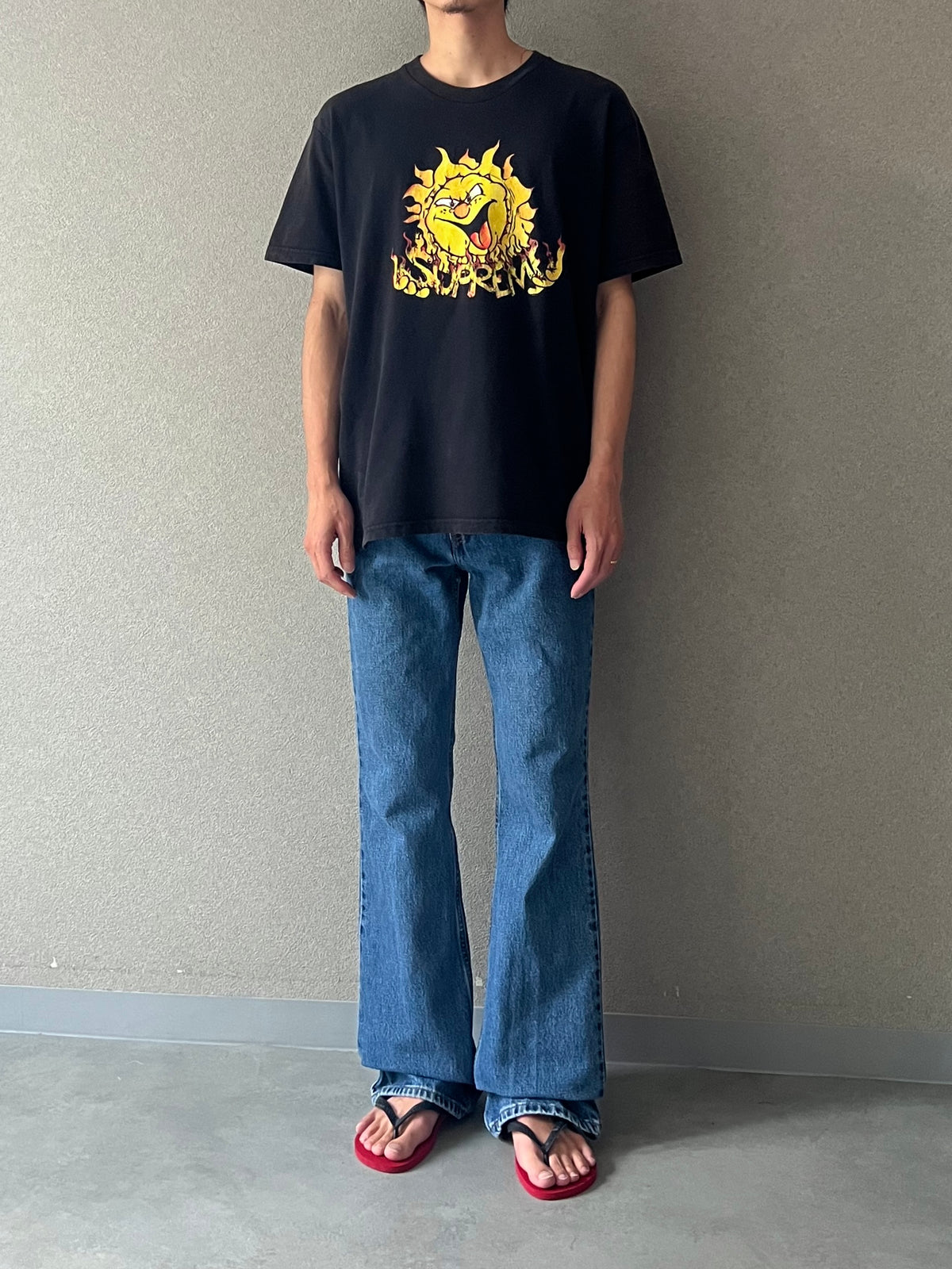 10's Supreme printed t-shirt “Made in USA”