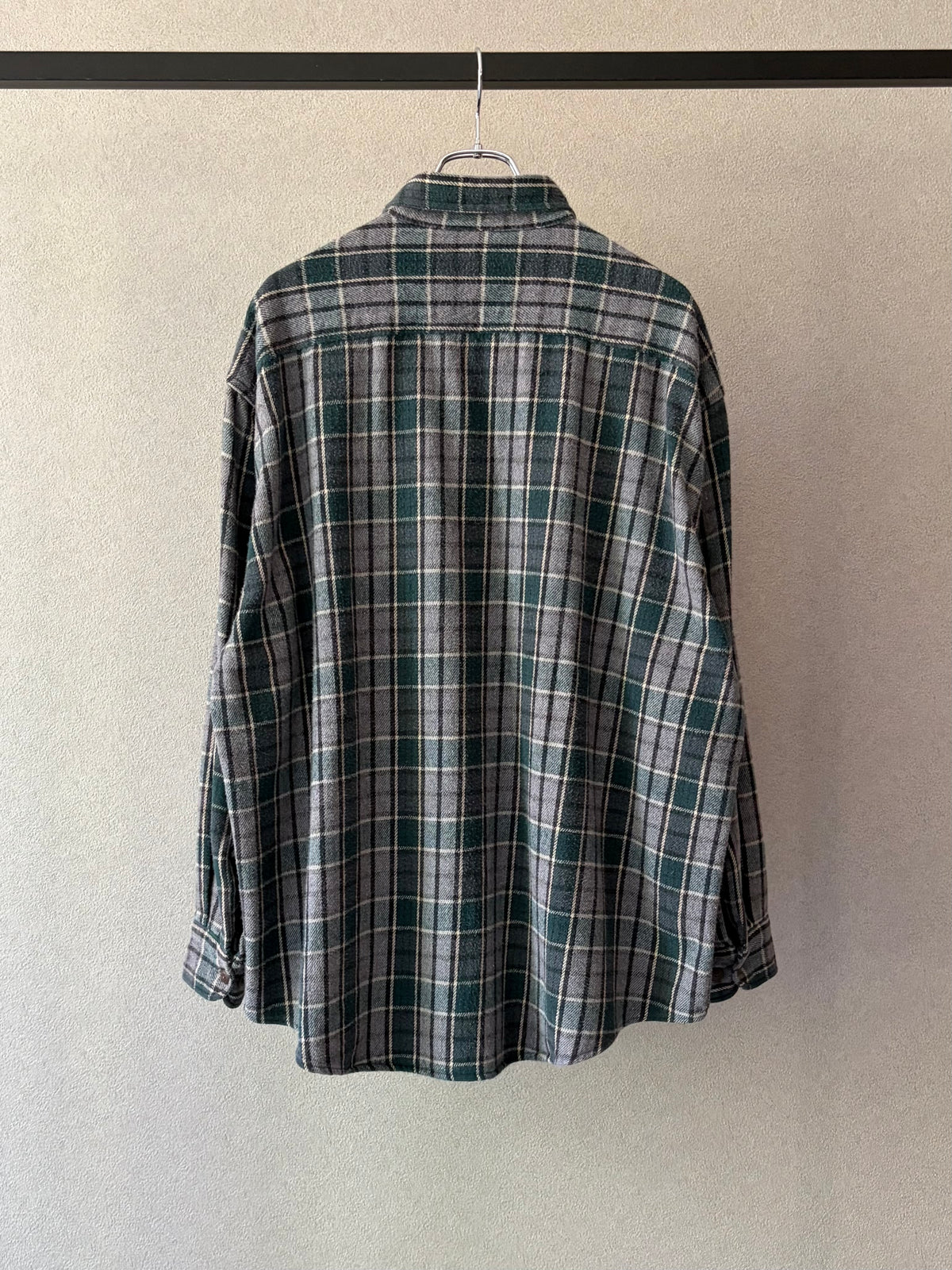 00's ST.JOHN'S BAY flannel shirt