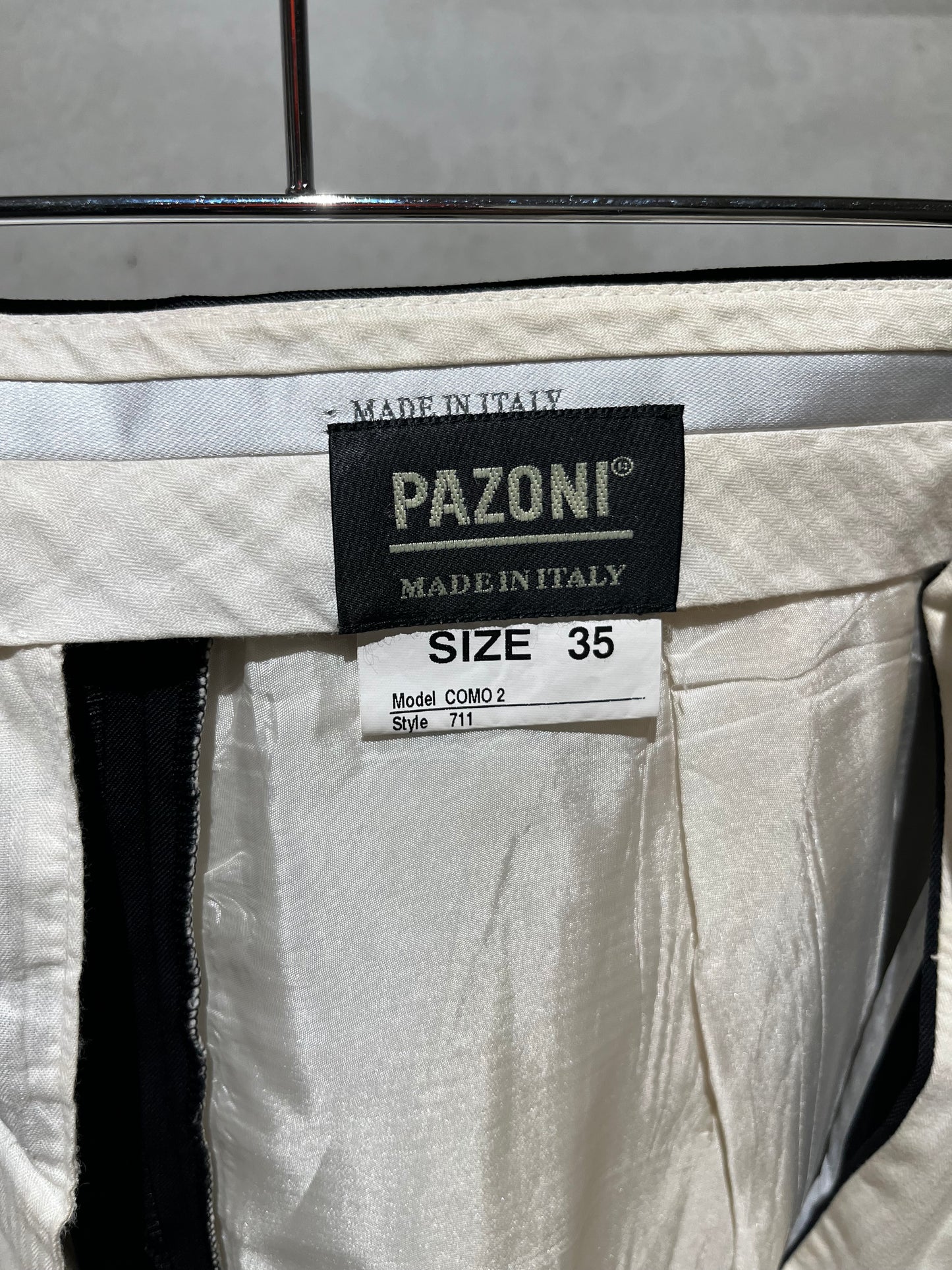 90's PAZONI wool slacks "Made in ITALY"