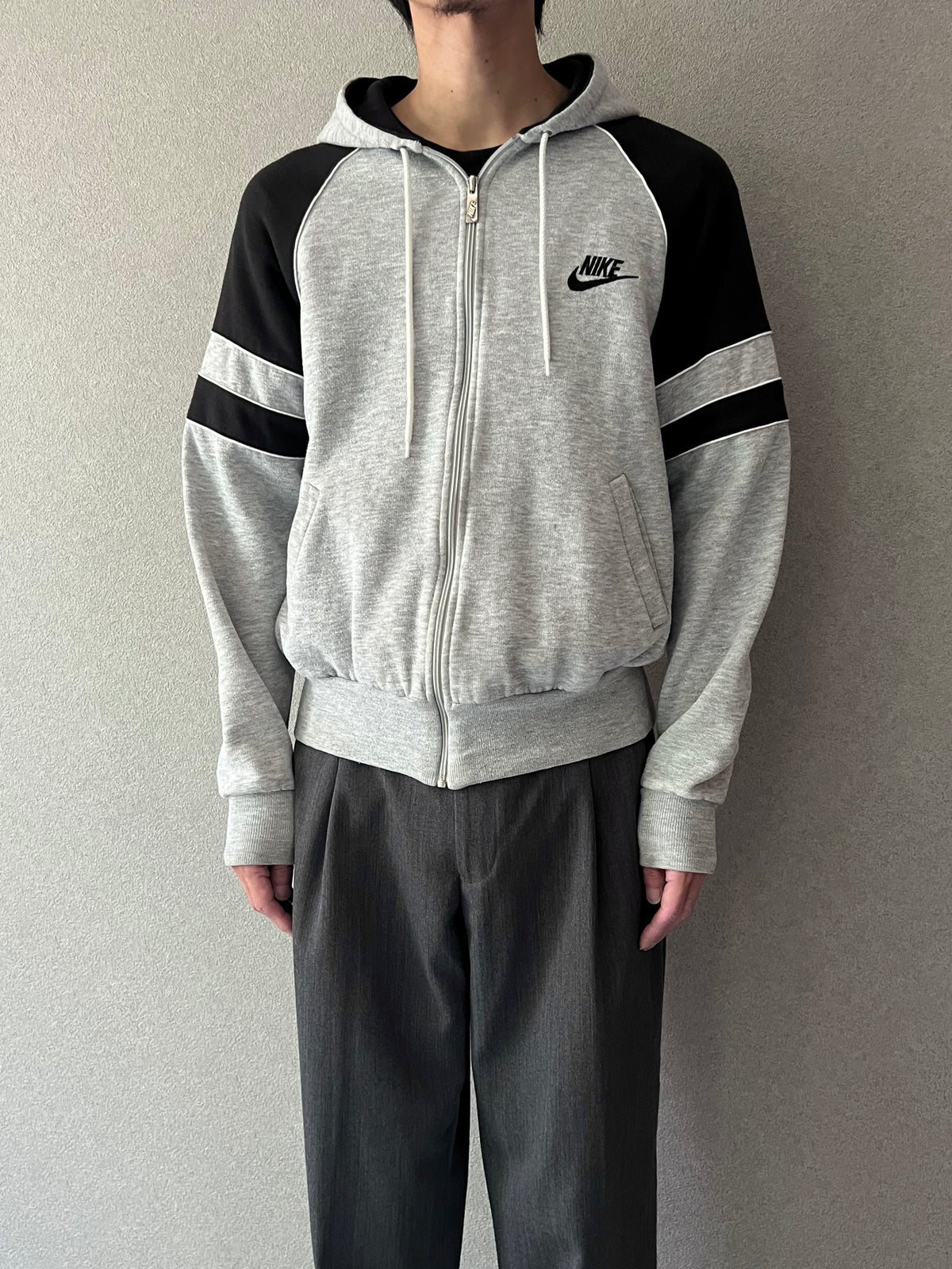 80's NIKE zip up sweat hoodie