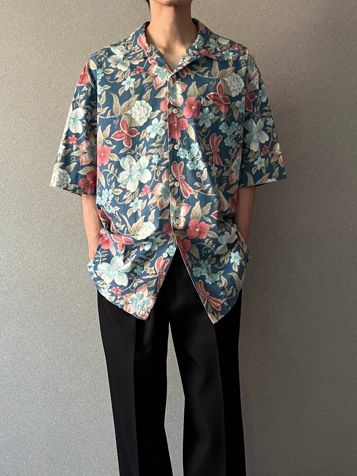90's Polo Ralph Lauren open collar shirt