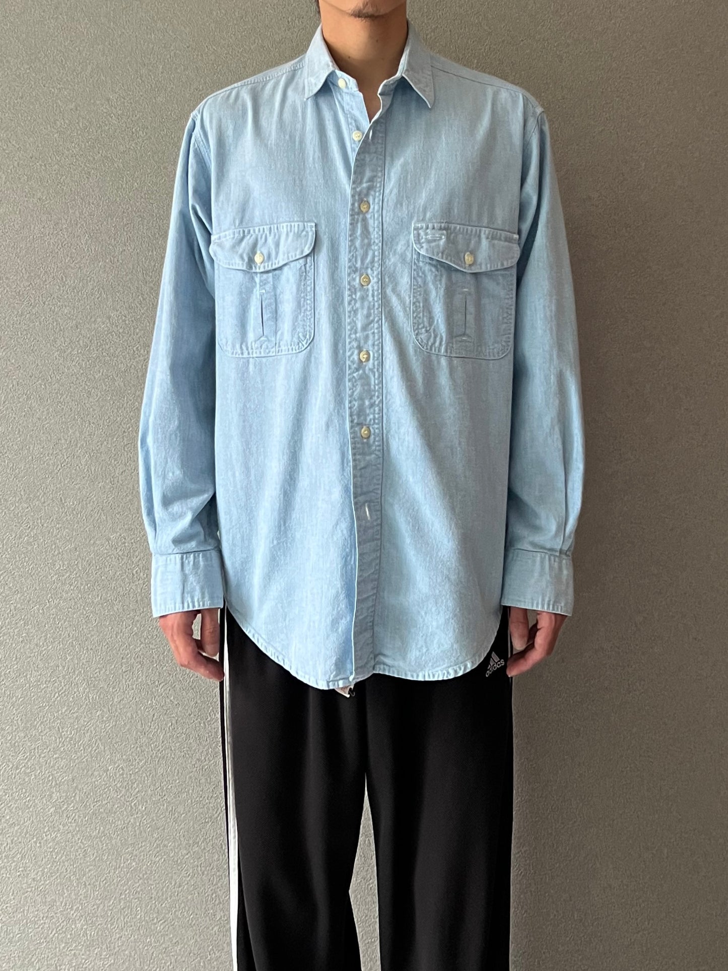 80's Eddie Bauer chambray shirt