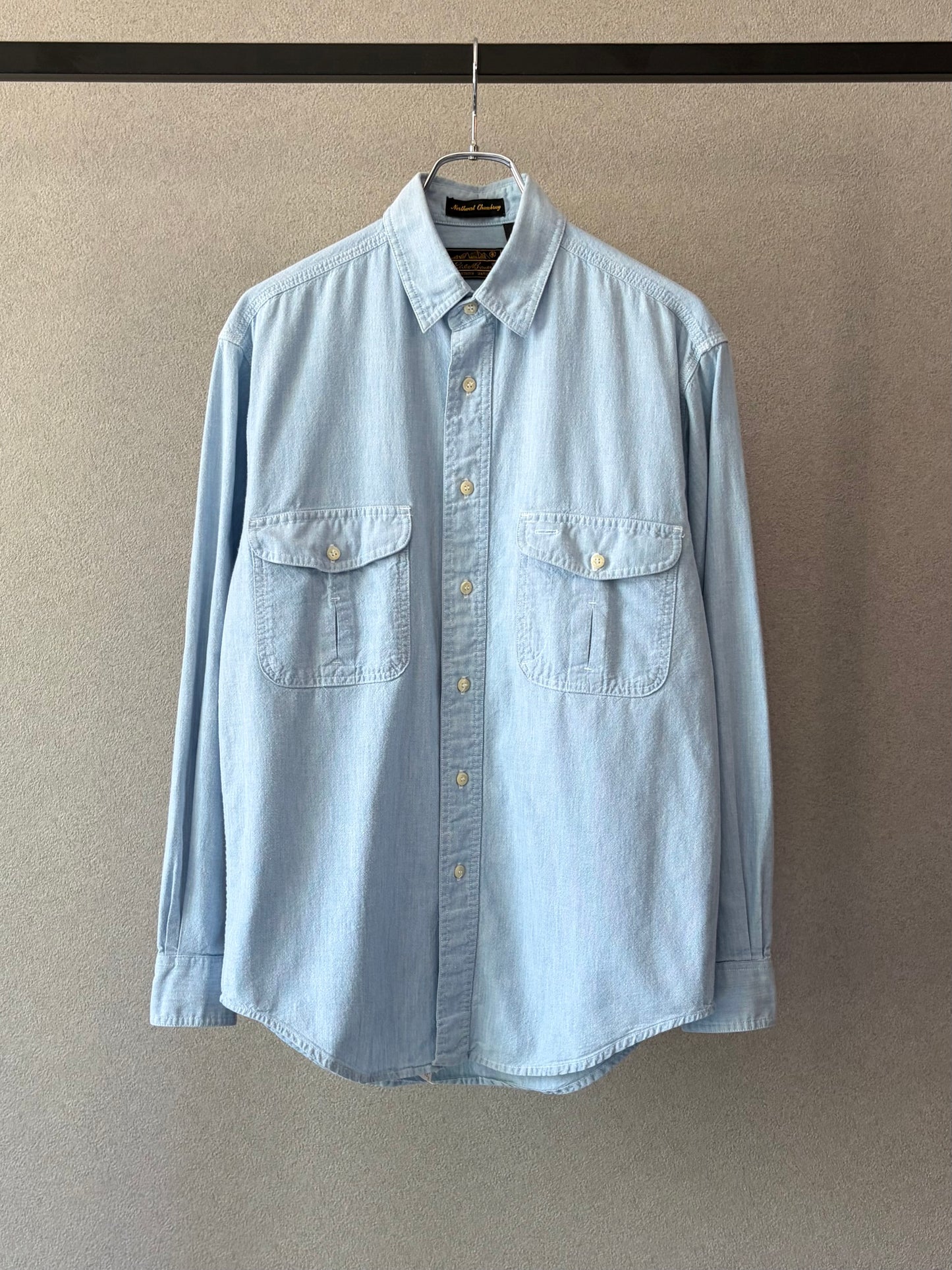 80's Eddie Bauer chambray shirt
