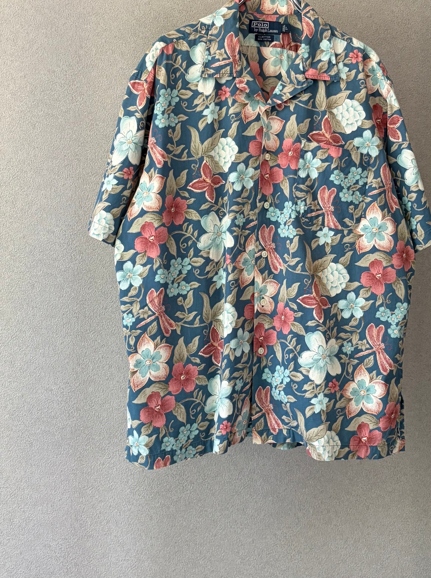 90's Polo Ralph Lauren open collar shirt