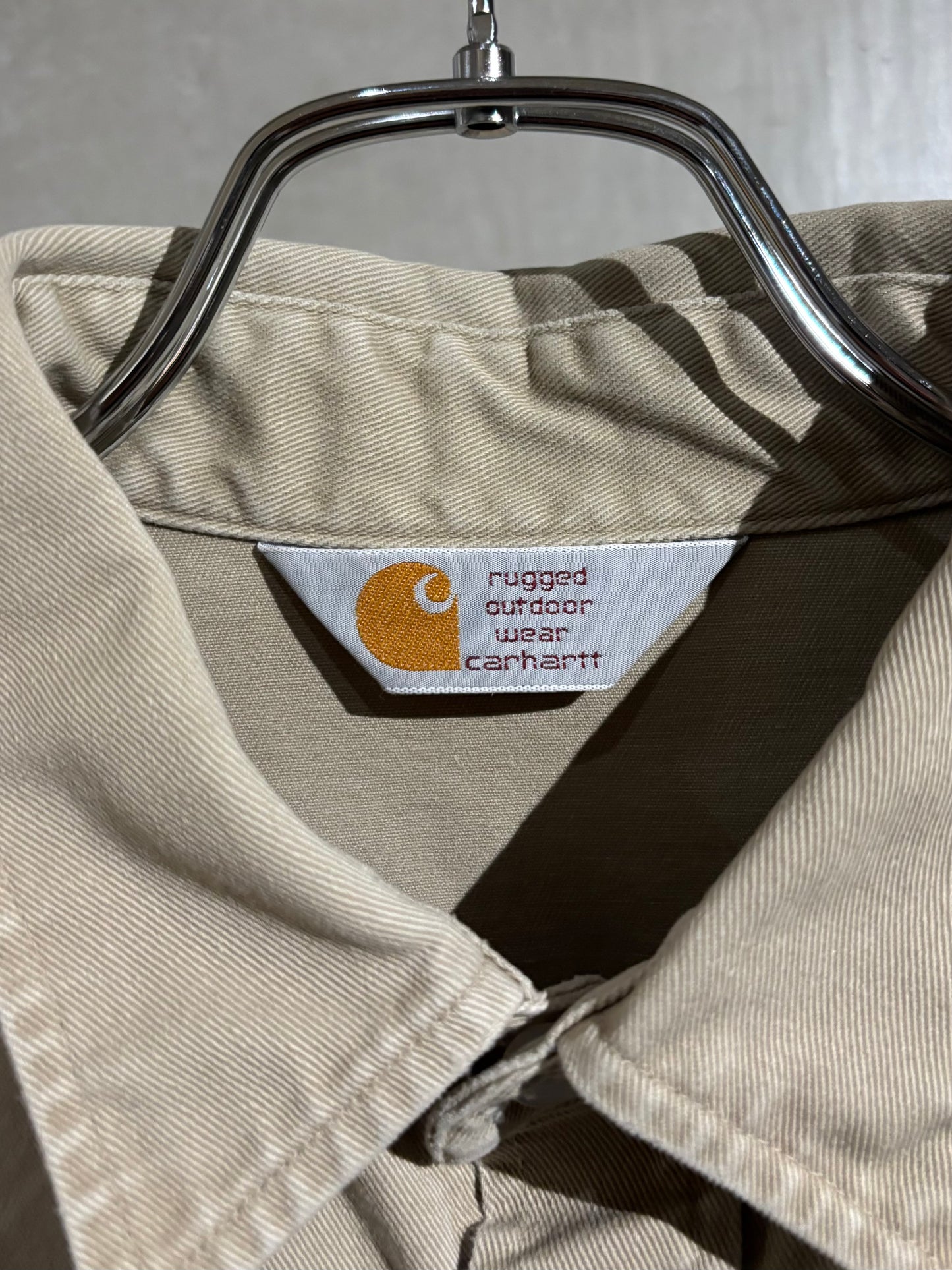 80's carhartt western work shirt