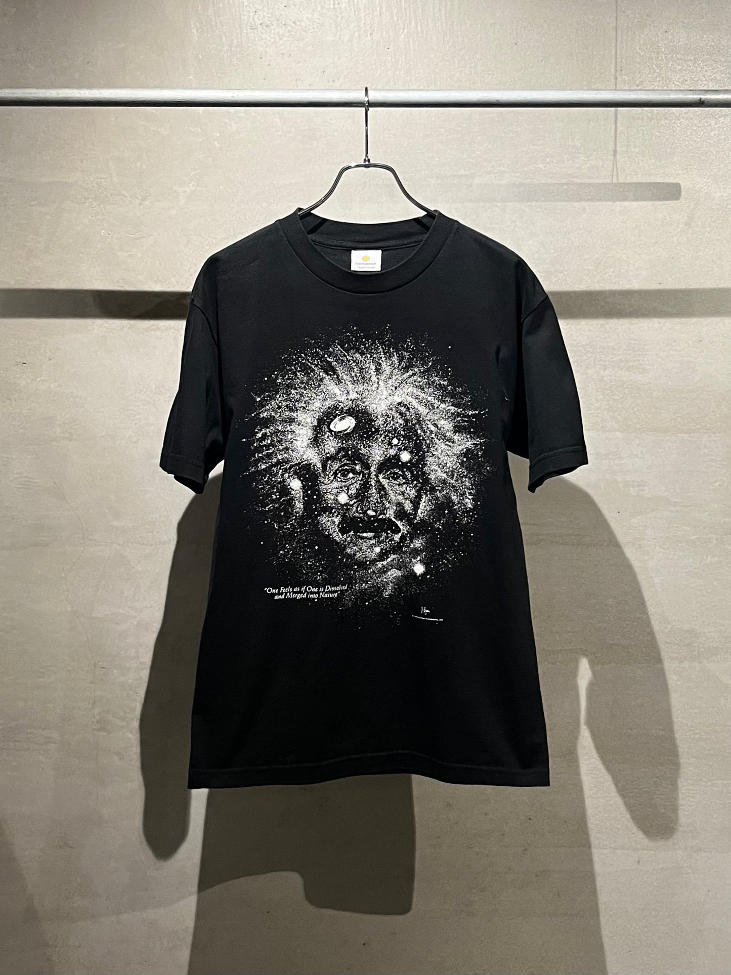 90's Albert Einstein printed t-shirt "MADE in USA"
