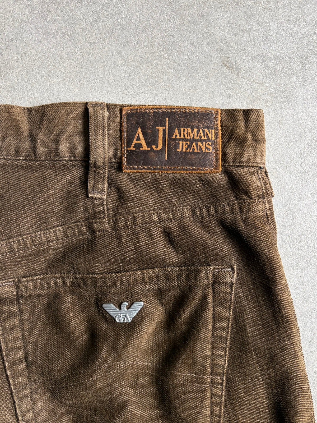90's ARMANI JEANS 5P pants “Made in ITALY”